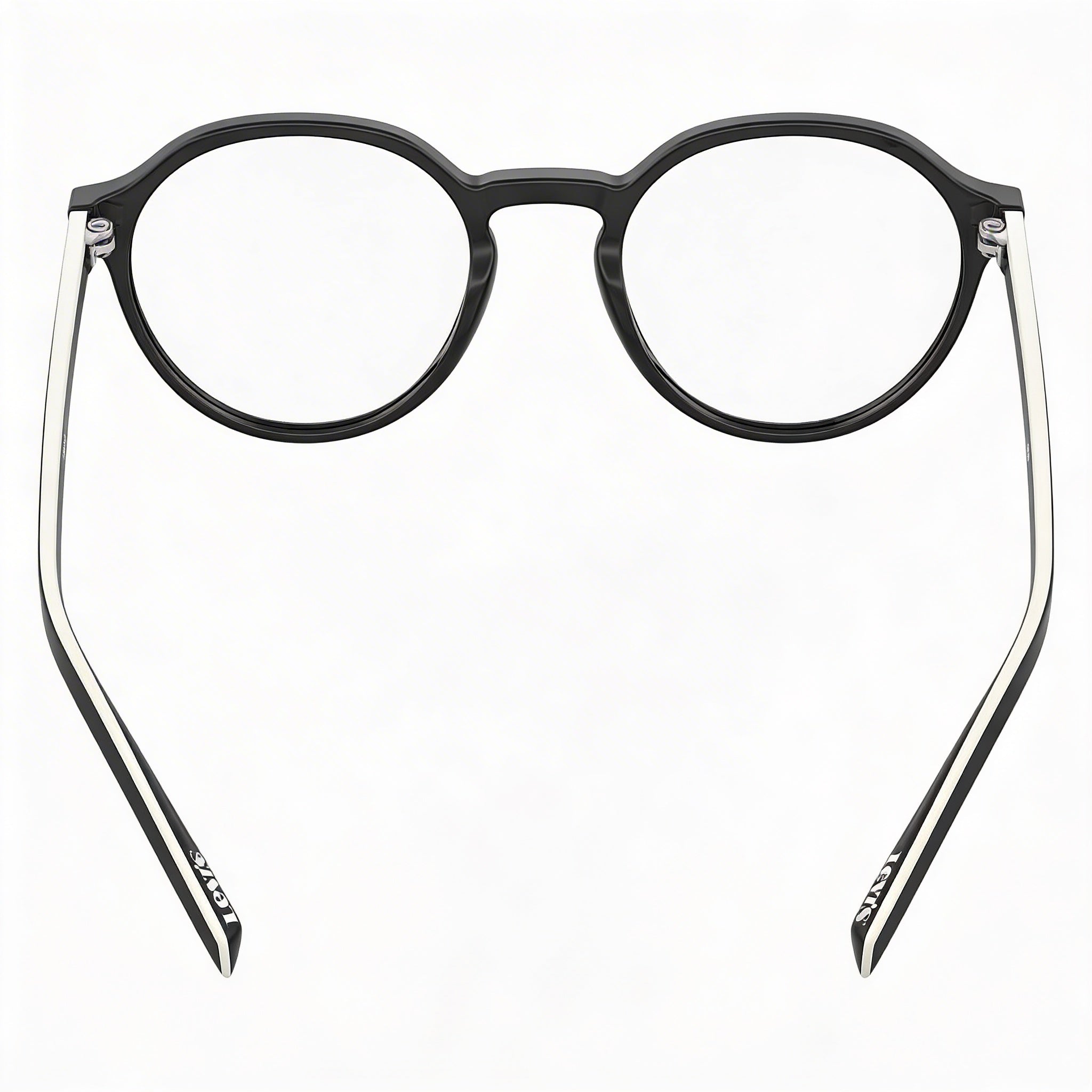 Gafas Ópticas de Hombre Levi's PANTHOS, Material de Montura ECO PMMA, Color de Montura Negro, Ancho de Lente 44.2mm, Photo 4