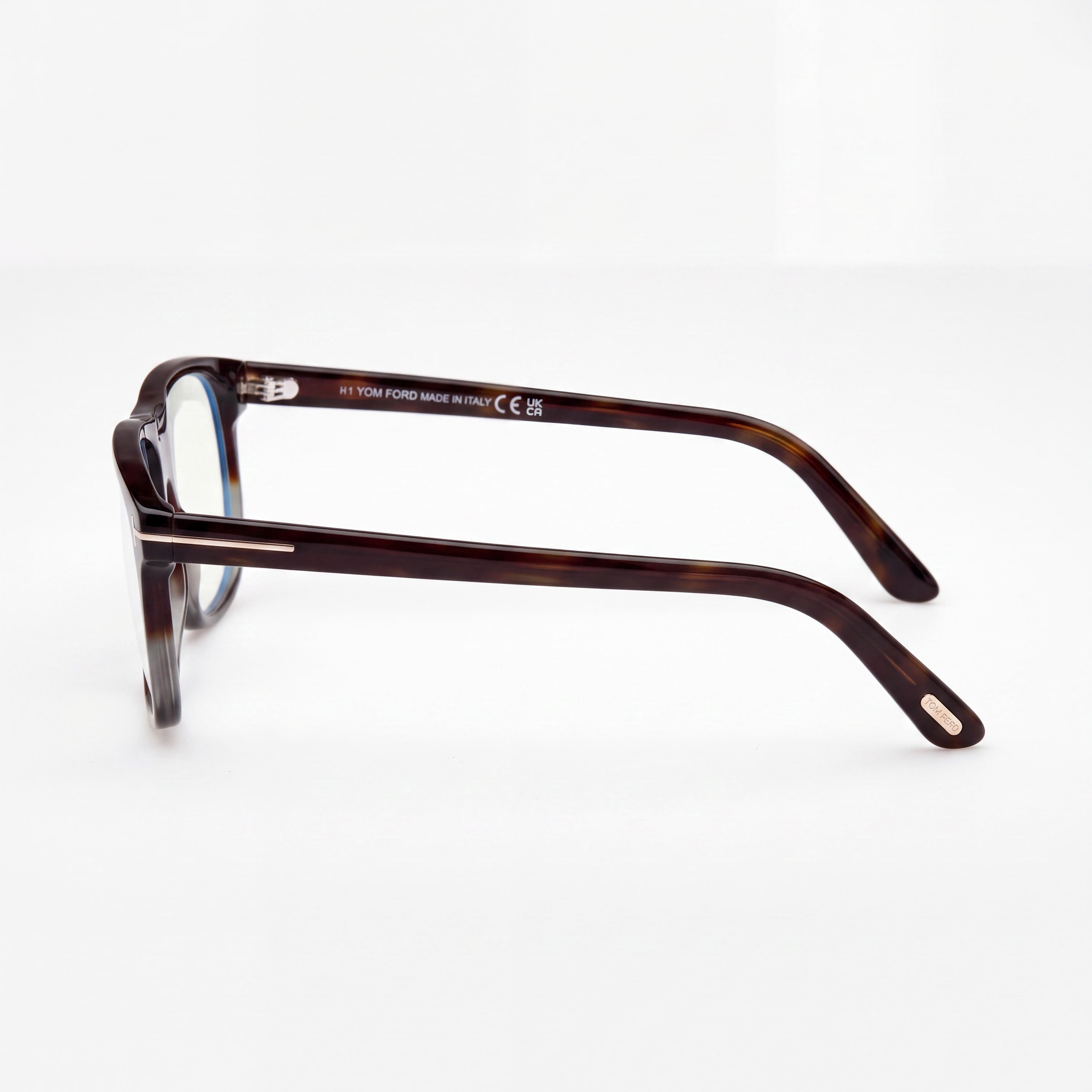 Marcolin FT5978-B Classic Unisex Non-Polarized Sunglasses with Blue Filter Plastic Dark Havana Frame 56mm, Photo 3