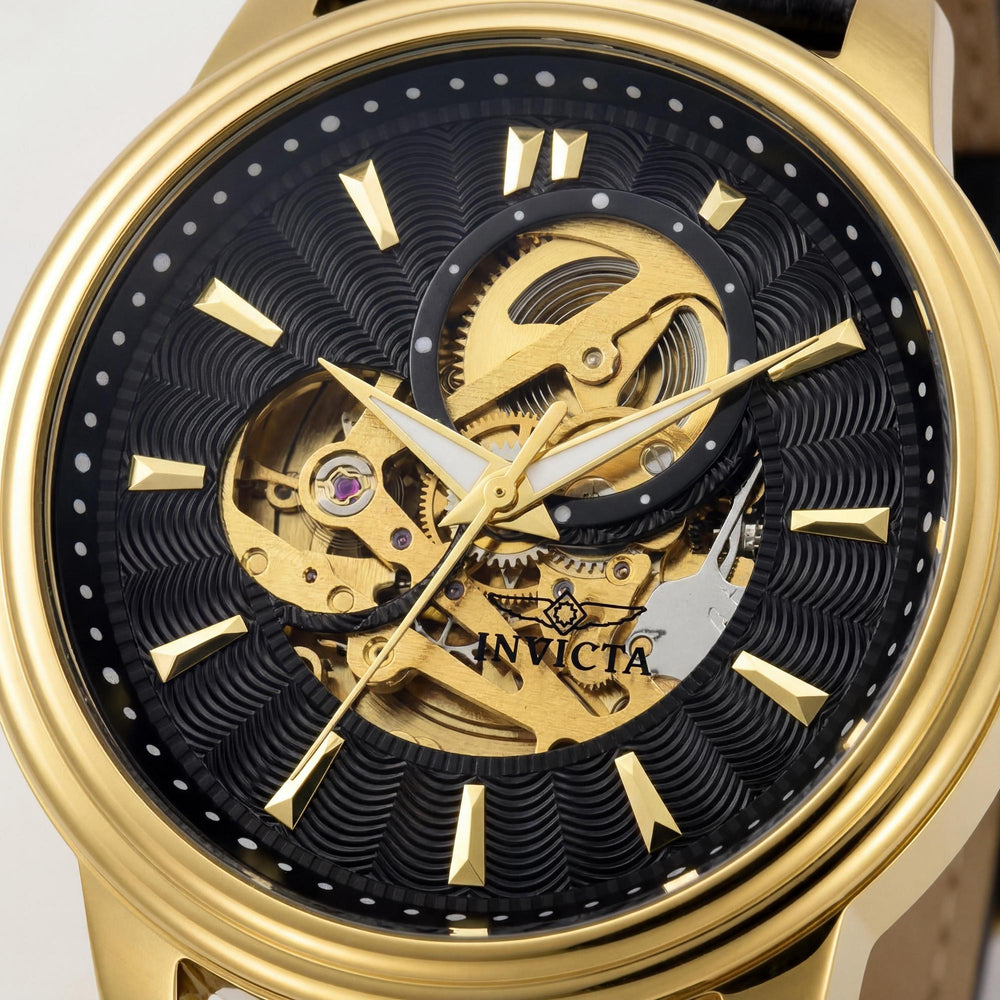 Invicta 22578 Men's Gold/Black Automatic Watch, 45mm