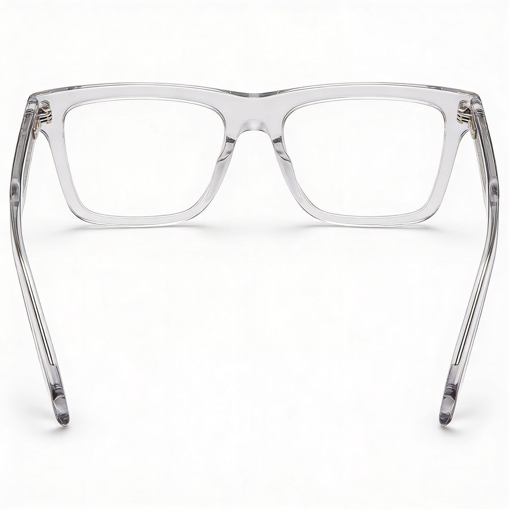 Salvatore Ferragamo SF2923 Gafas de Mujer de Plástico Cuadradas Modernas Gris Claro Cristal sin Polarizar 53mm