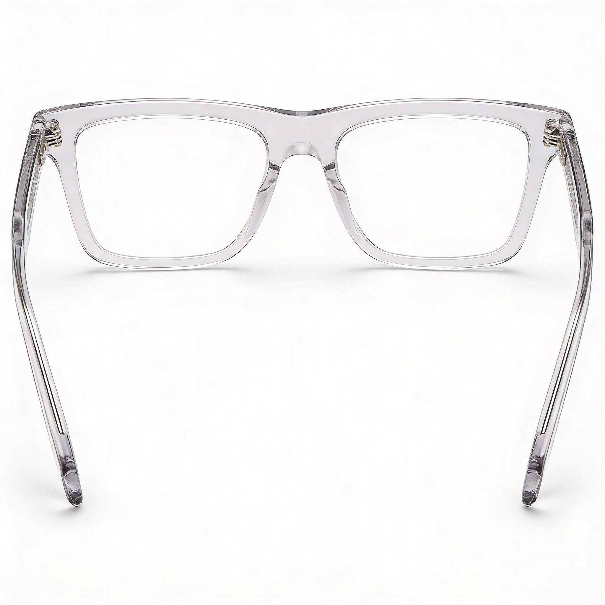 Salvatore Ferragamo SF2923 Women's Plastic Modern Square Light Crystal Grey Non-Polarized Eyeglasses 53mm, Photo 3
