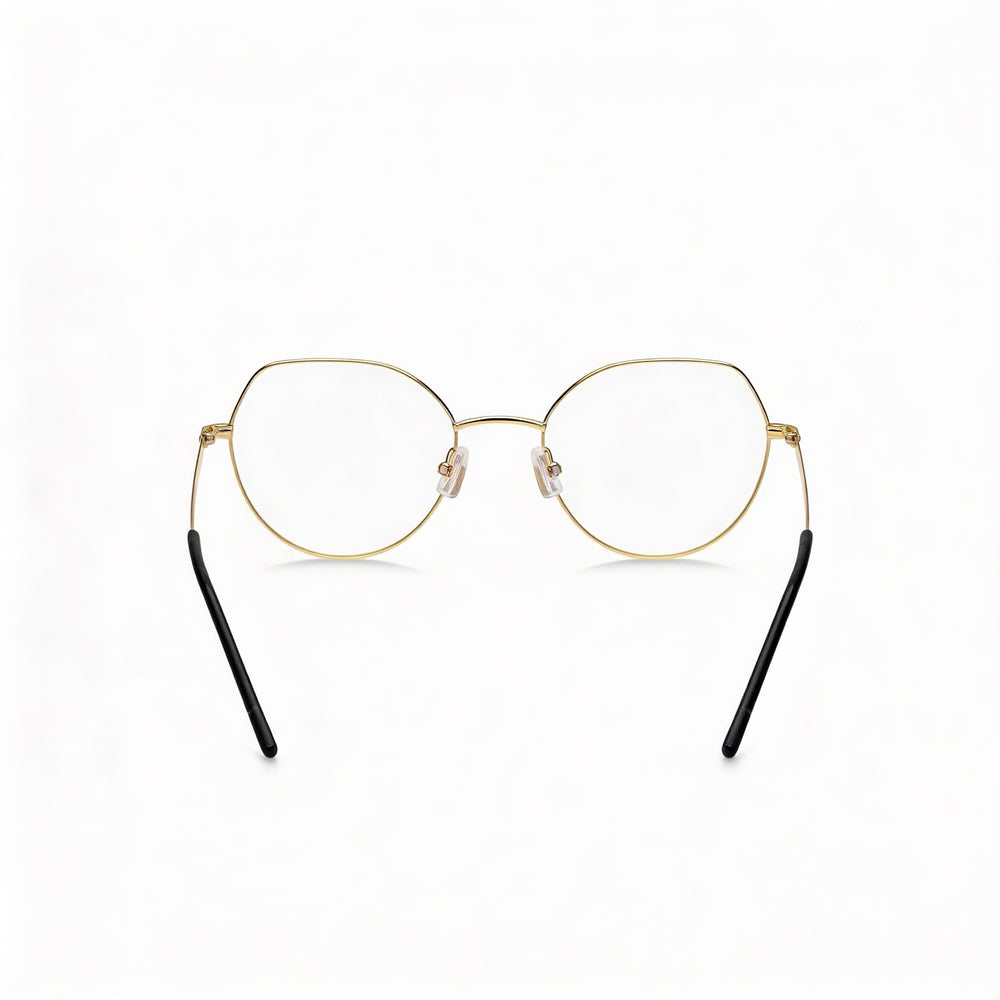 BOSS Audio Systems BOSS 1591 Women's Eyewear Frame, Black Gold with Plastic Lenses, Size 51/20/140