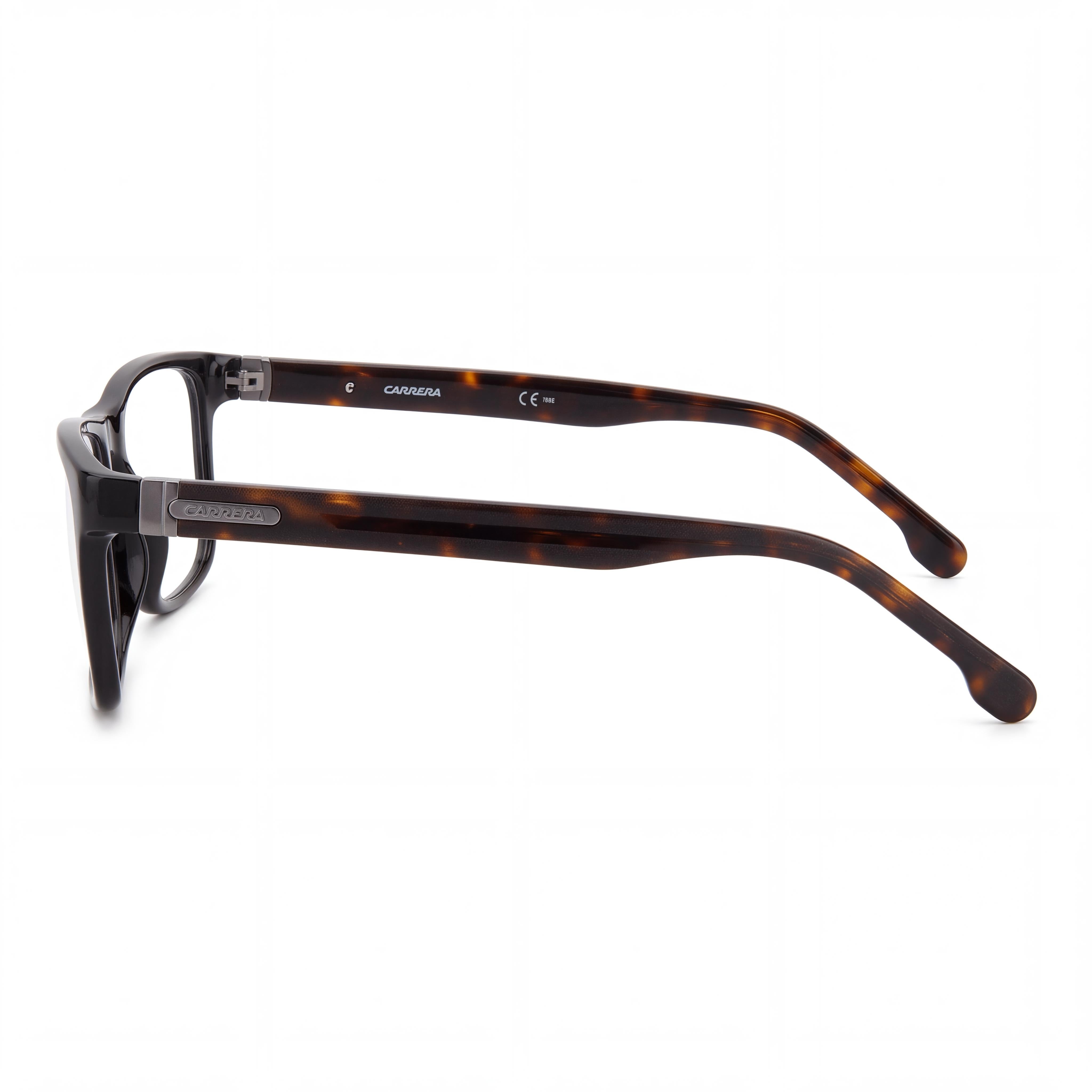 Carrera Carrera 8889 Men's Modern Style Black Acetate Frame Eyewear with Polycarbonate Lenses, Size 56, Photo 2
