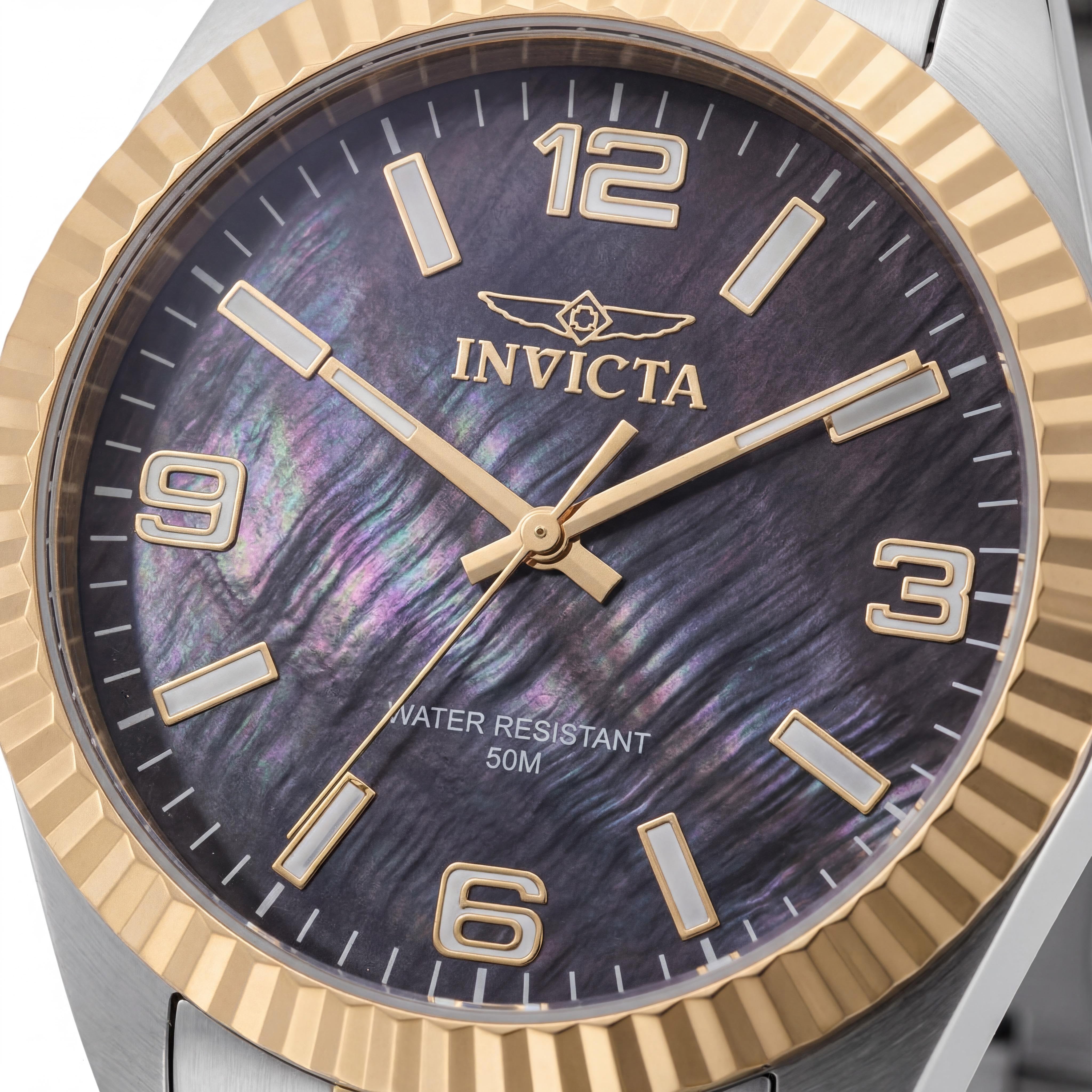 Invicta Specialty 50089 Unisex Quartz Bracelet Watch, 43mm Silver Stainless Steel, Mother of Pearl Dial, Photo 2
