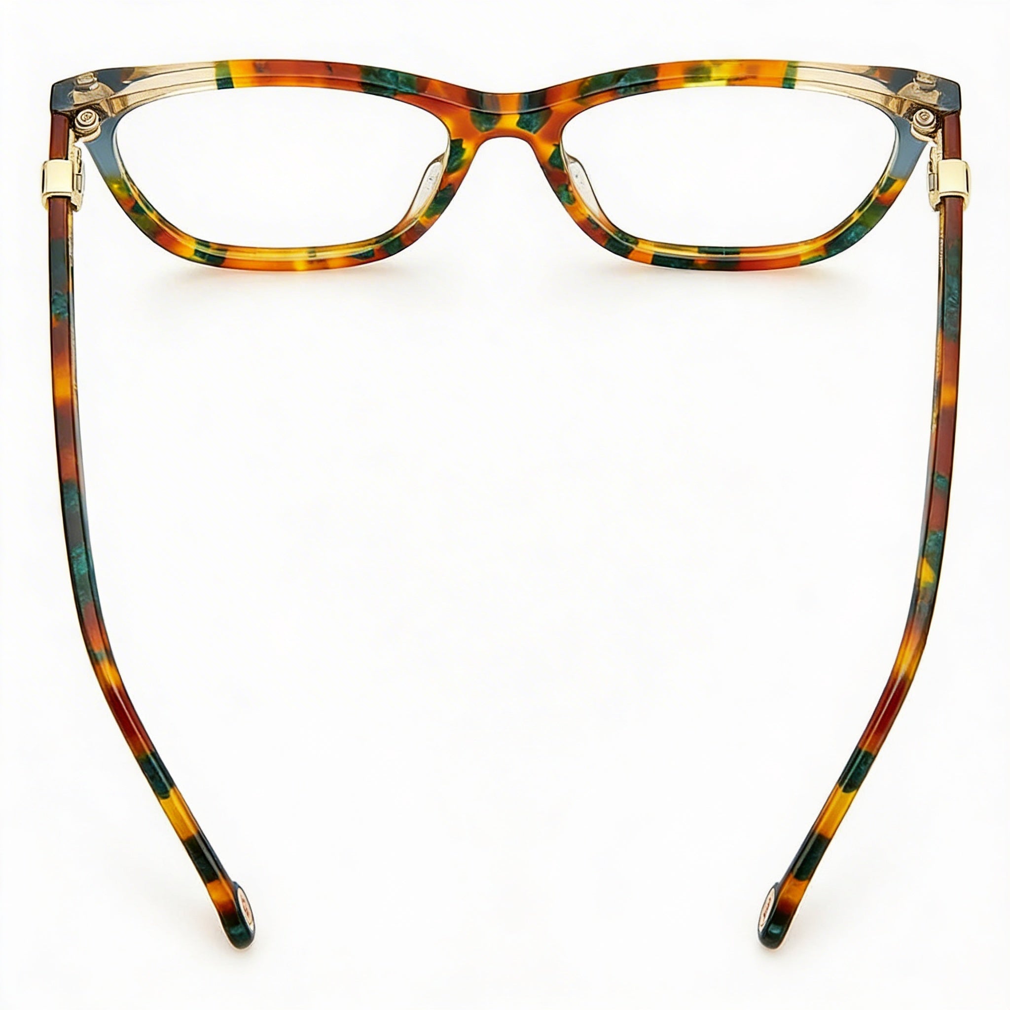 Carolina Herrera Modern Women's Cat Eye Acetate Optical Frame Green Havana Green 53-17-145, Photo 4