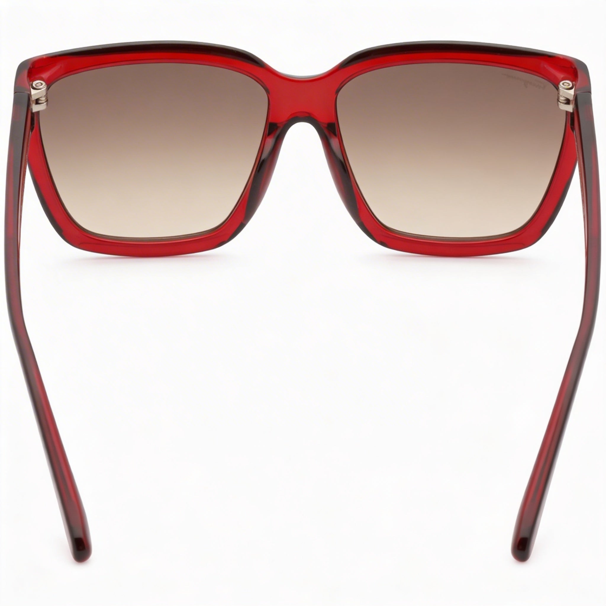 Salvatore Ferragamo SF1018S Women's Rectangular Crystal Wine Grey Lens 100% UV Protection Sunglasses 59mm, Photo 4