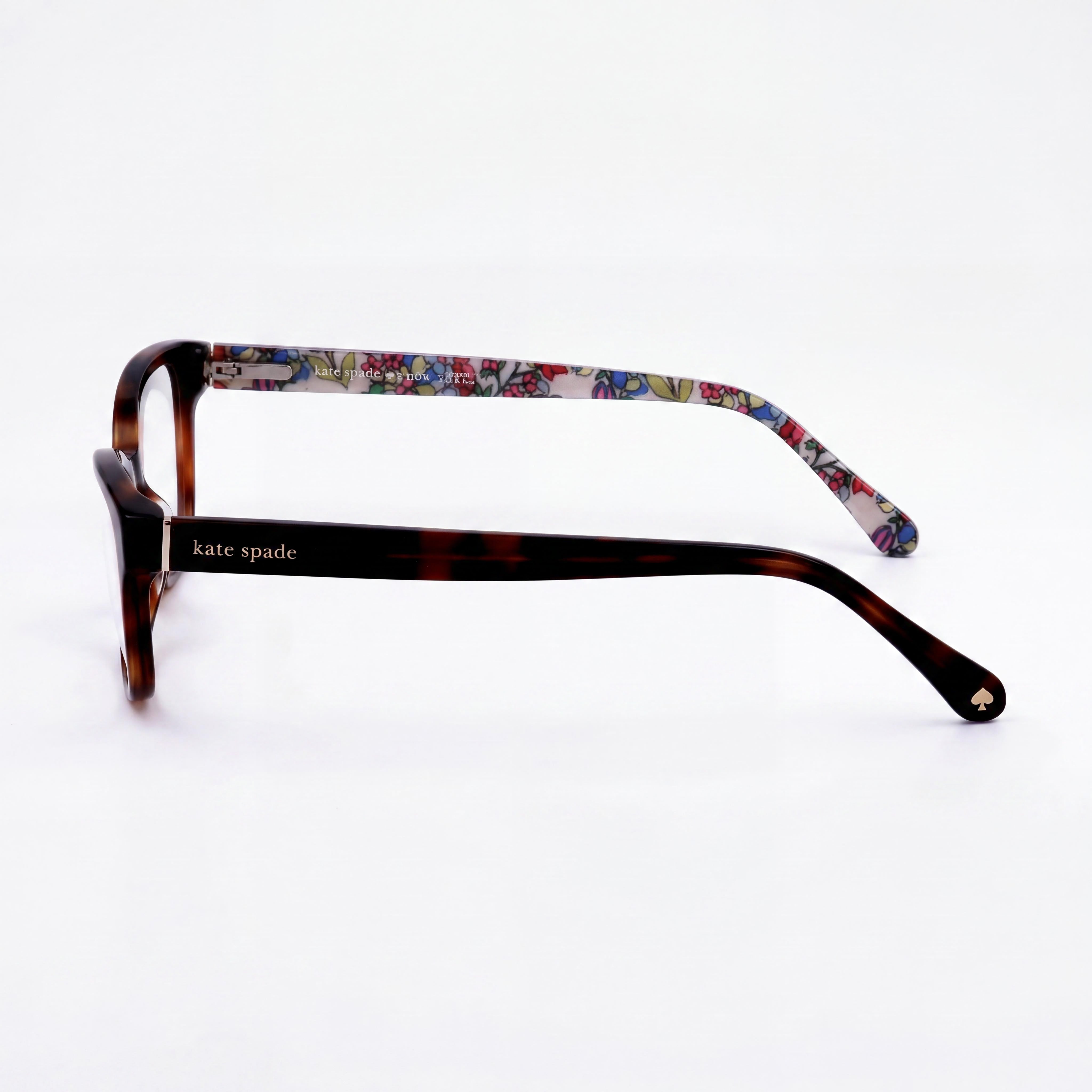 Gafas de sol Kate Spade New York Violette H7P para mujer, diseño rectangular moderno de acetato, 49 mm, color Habana, Photo 2