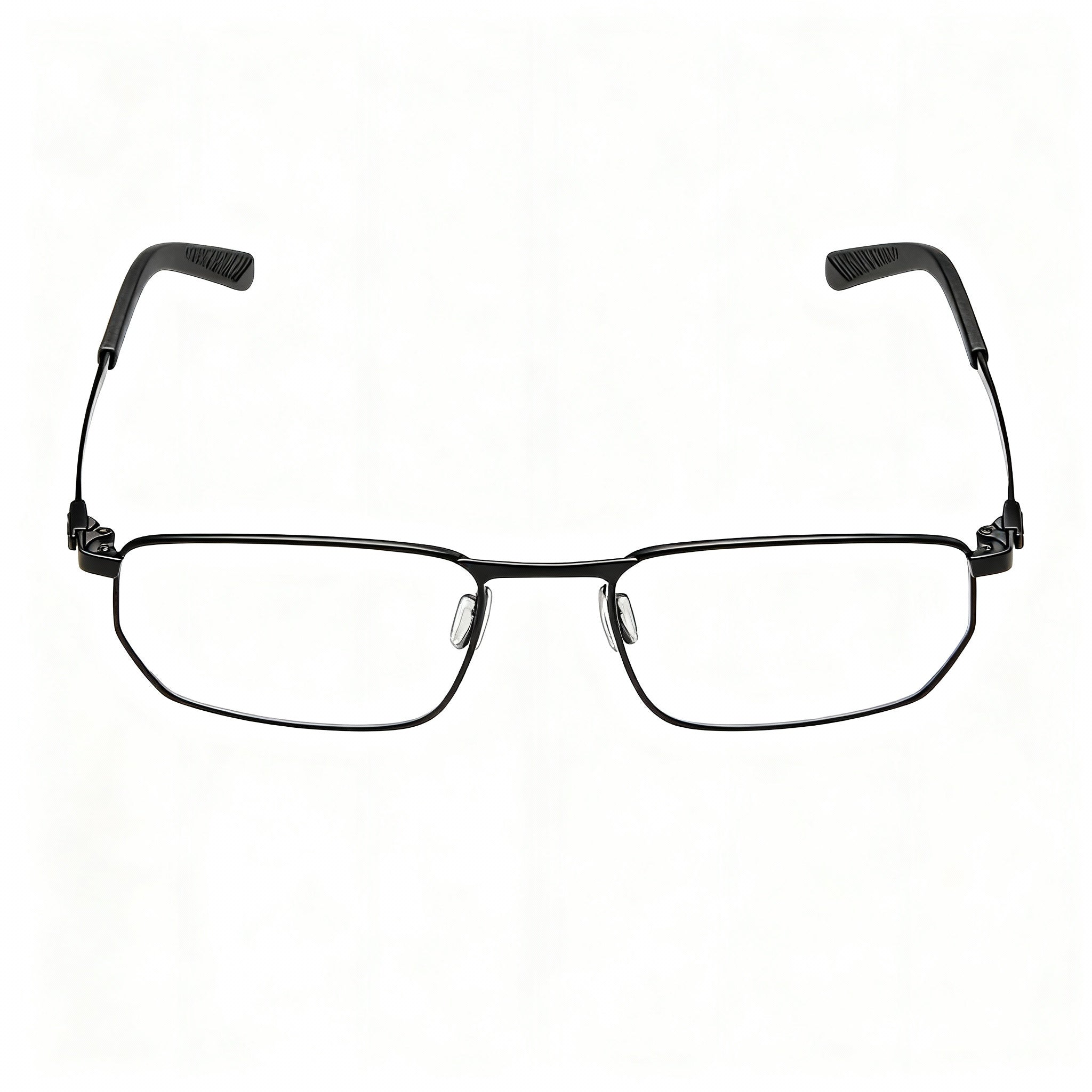 Under Armour UA 5046/G Men's Stainless Steel Optical Frames in Matt Black, 55mm Lens Width, Photo 4