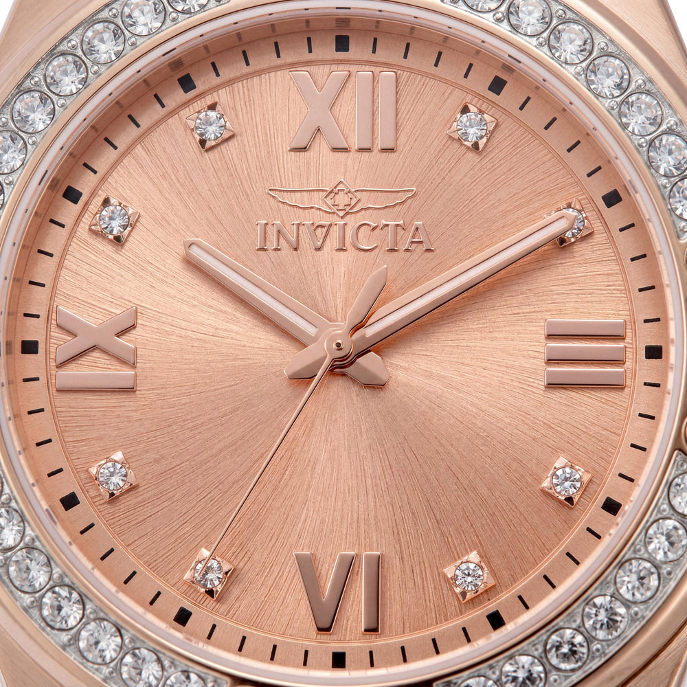 Reloj Invicta Specialty 50186 de Cuarzo para Hombre, Esfera Oro Rosa, Caja y Brazalete de Acero Inoxidable, 42mm, Sumergible 5 ATM