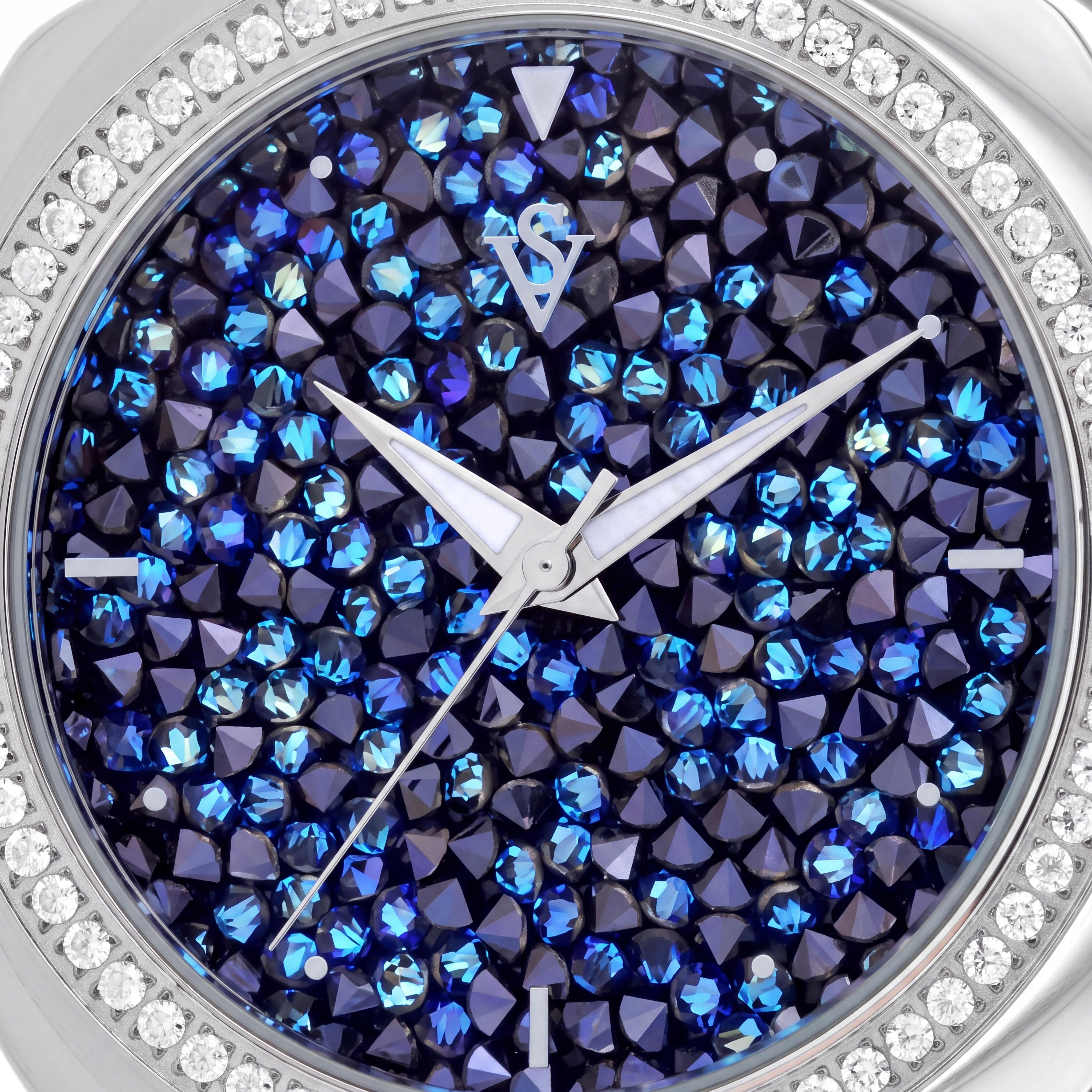 Christian Van Sant Women's Mirabella CV0490 Blue Dial Stainless Steel Case & Bracelet Water Resistant Watch, Photo 2