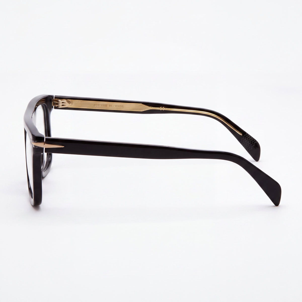 Gafas de sol David Beckham Modern Db 7096 para hombre, con montura de acetato negro y lentes de policarbonato no polarizadas, 53 mm, Photo 3