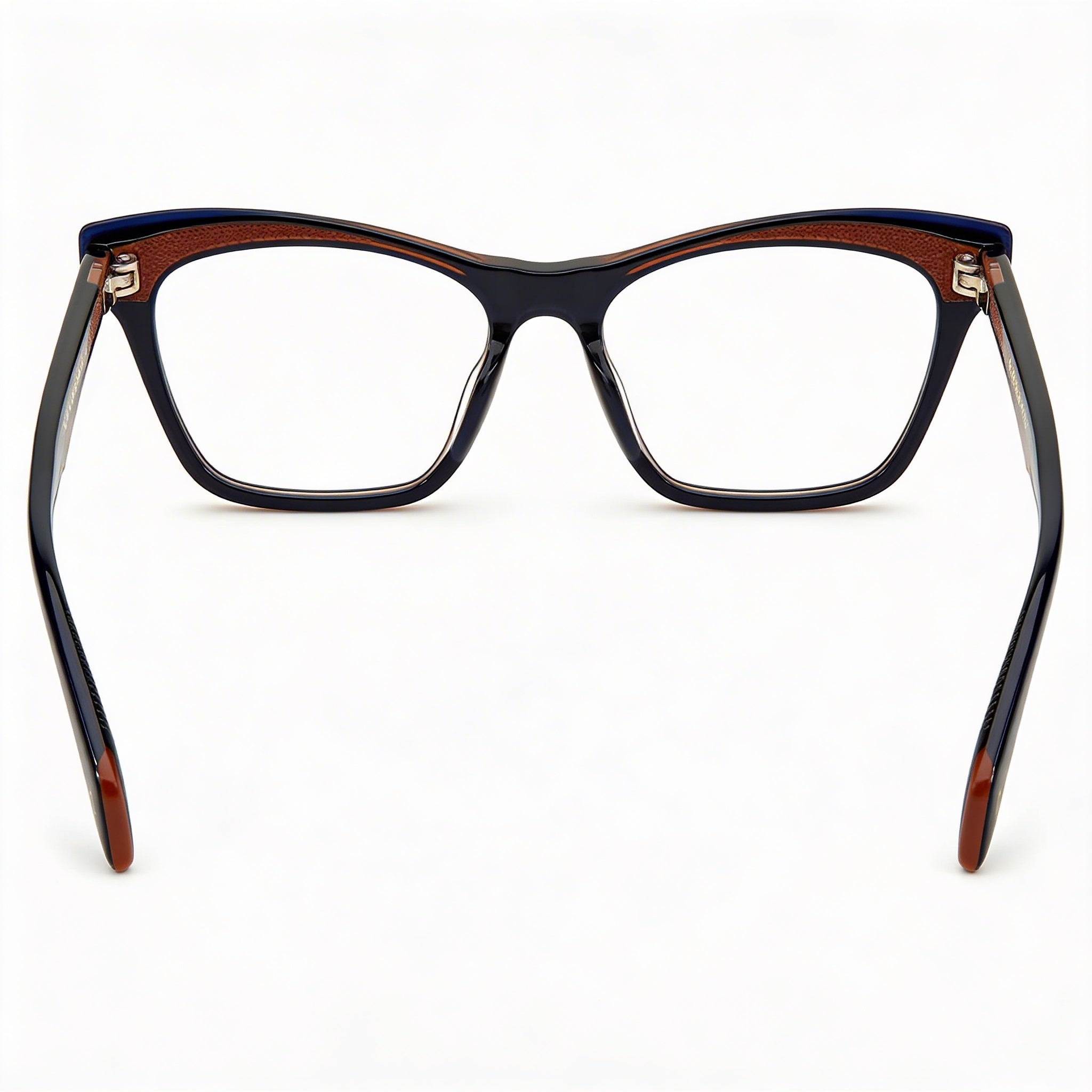 Gafas de sol unisex Rag & Bone con diseño de ojo de gato, montura de plástico azul y marrón con lentes fotocromáticas, talla 51-17-140, Photo 4