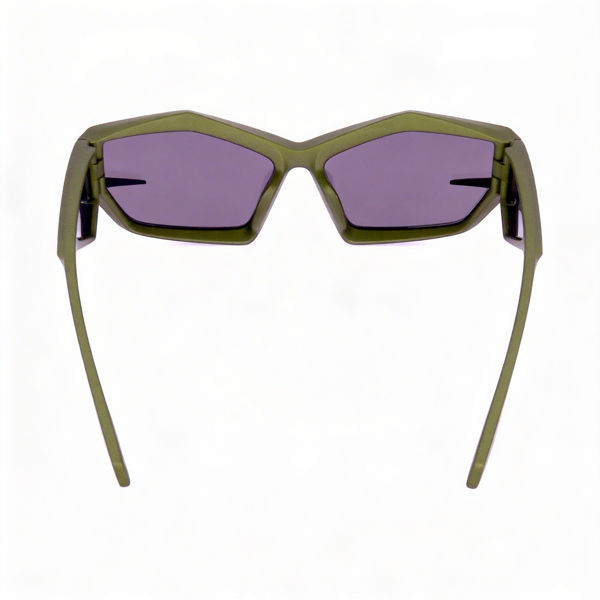 Givenchy Casual Men's Matte Dark Green Plastic Frame Smoke Lens UV 400 Sunglasses 69mm, Photo 3