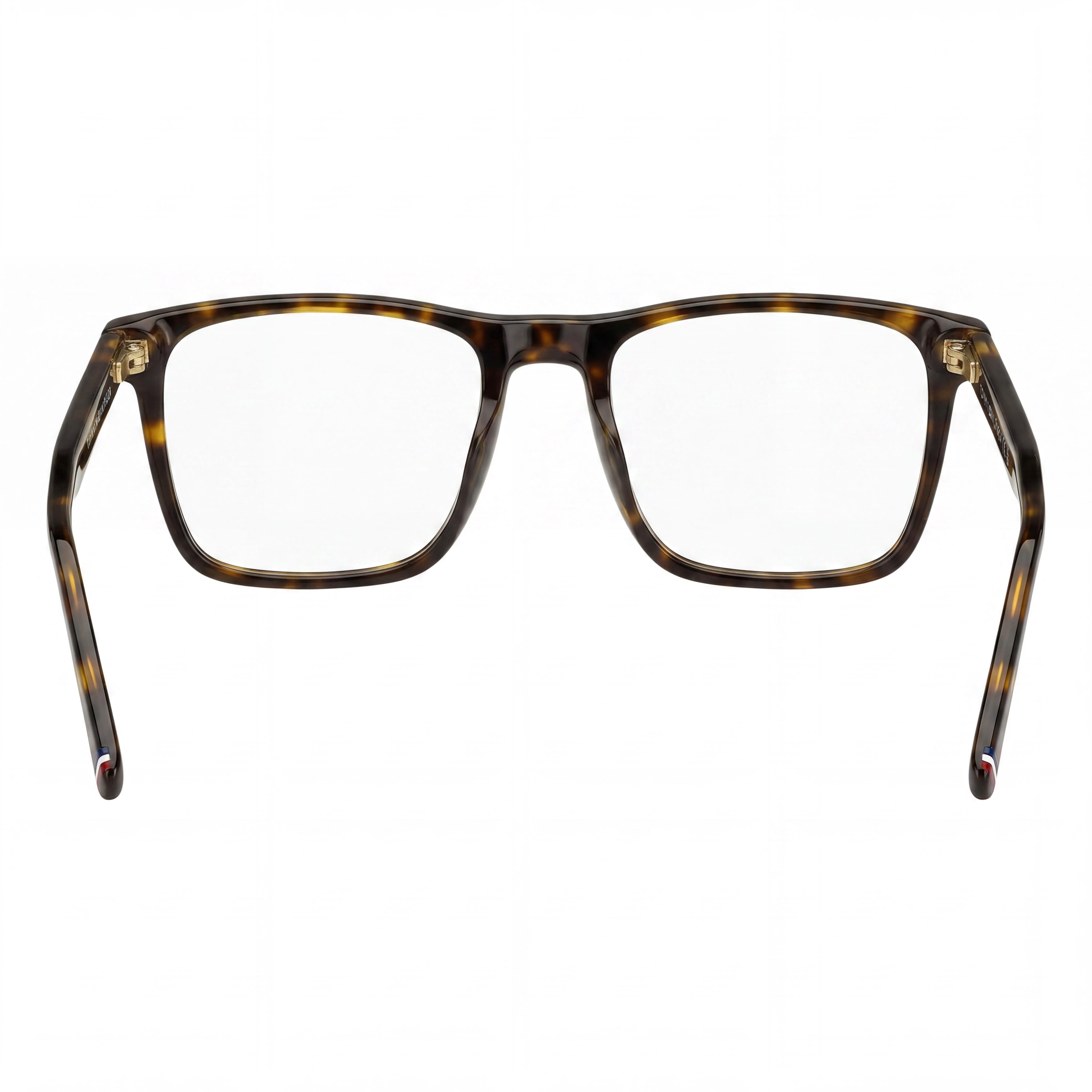 Gafas de Vista Tommy Hilfiger TH 2131 de Hombre, Montura de Acetato Habana con Lentes Transparentes, 52mm, Photo 3