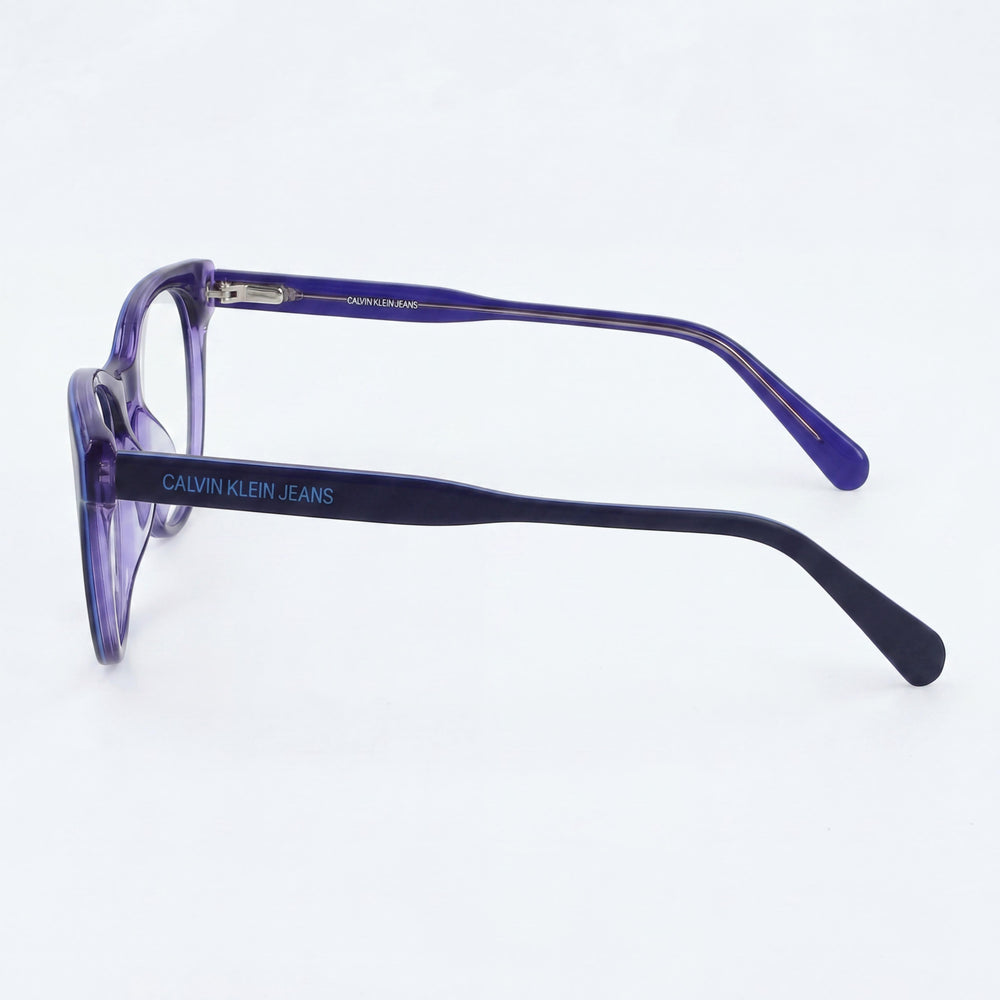 Calvin Klein Ckj19511 Unisex Acetate Polarized Navy Crystal Purple Sunglasses 51mm