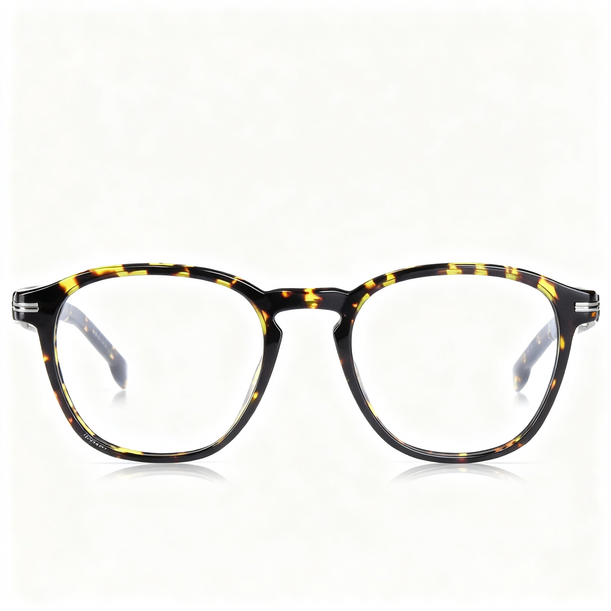 Hugo Boss 1509/G Men's Plastic Casual Non-Polarized Heaven White Gray Brown 51mm Eyeglasses, Photo 3