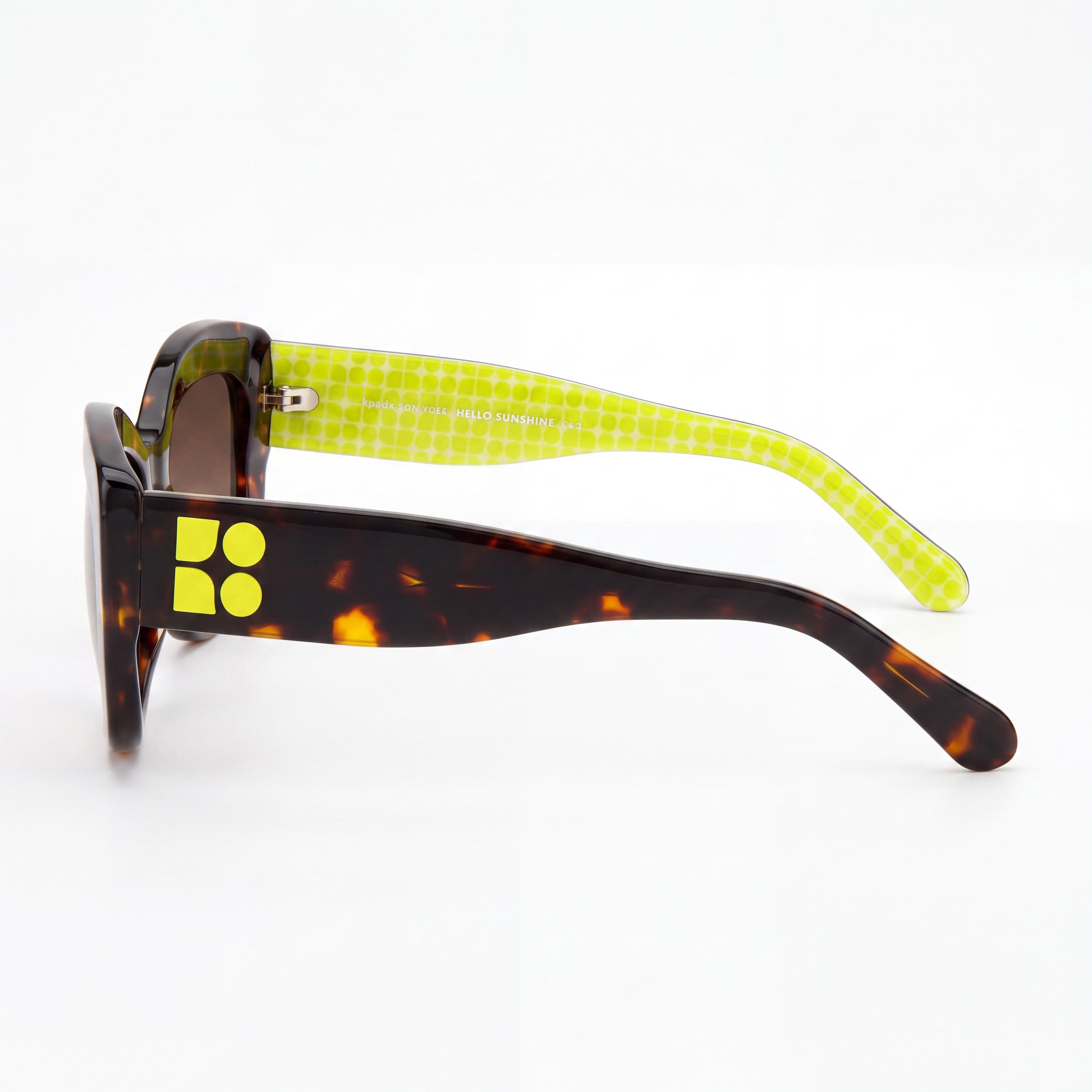 kate spade new york Frida/G/S Women's Havana Ecological Oil Frame Brown Shaded Non-Polarized Sunglasses 54mm, Photo 3