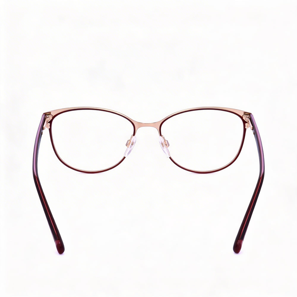 Tommy Hilfiger T. Hilfiger 1778 Women's Black Crystal Stainless Steel Acetate Non-Polarized Eyeglasses 53mm