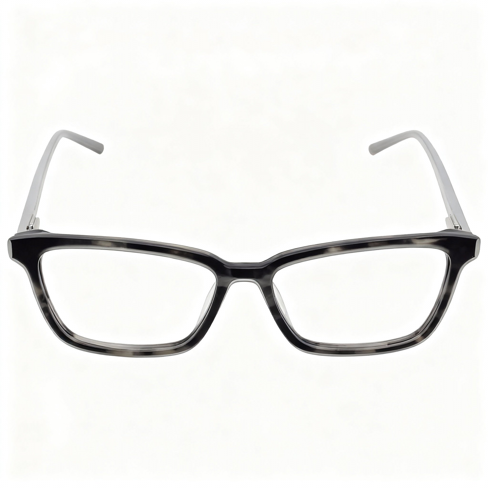 DKNY DK5024 Men's Metal Smoke Tortoise Rectangle Full Rim Eyeglass Frame, Lens 53mm, Bridge 15mm, Temple 135mm, Photo 3