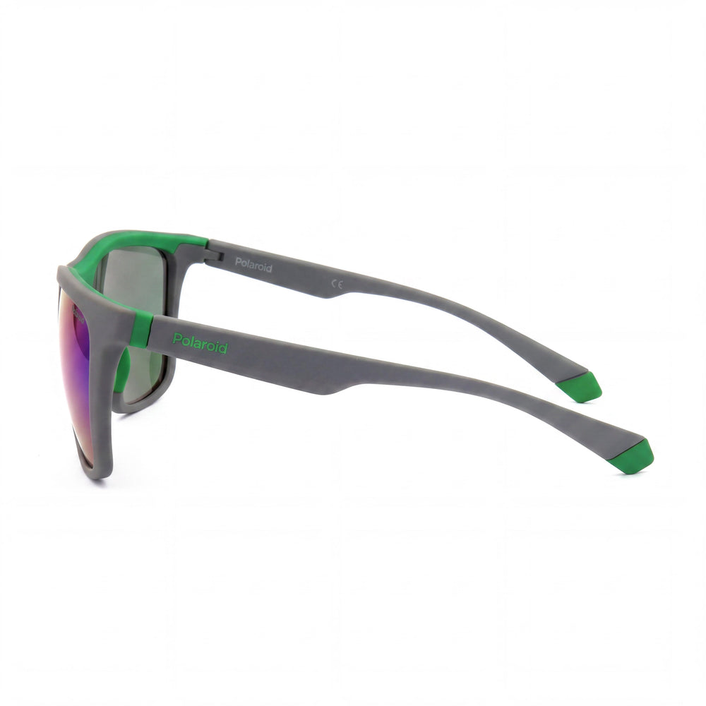 Polaroid PLD 2126/S 3U5 Gafas de Sol Hombre Gris Verde, 58mm