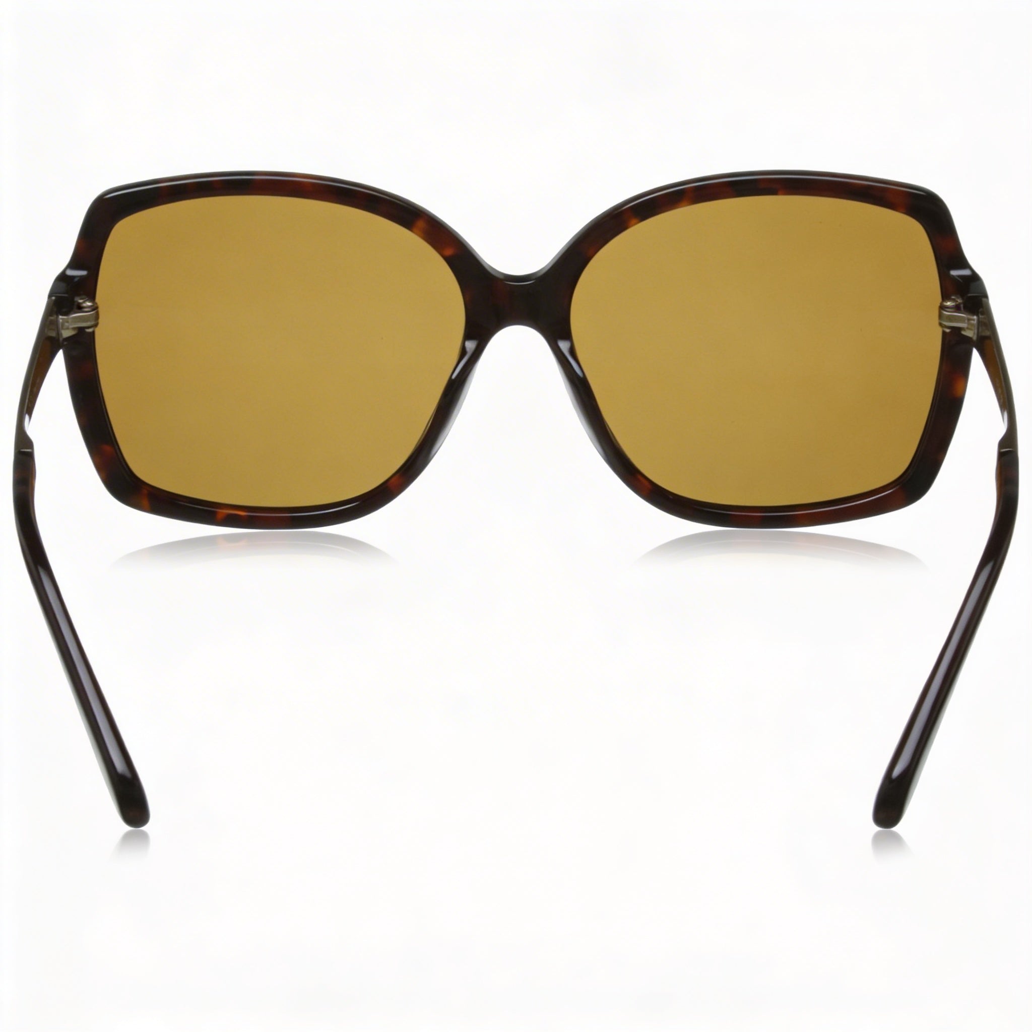 Kate Spade New York Darilynnps Women's Havana Plastic Frame Rectangular Brown Polarized UV Sunglasses 58mm, Photo 3