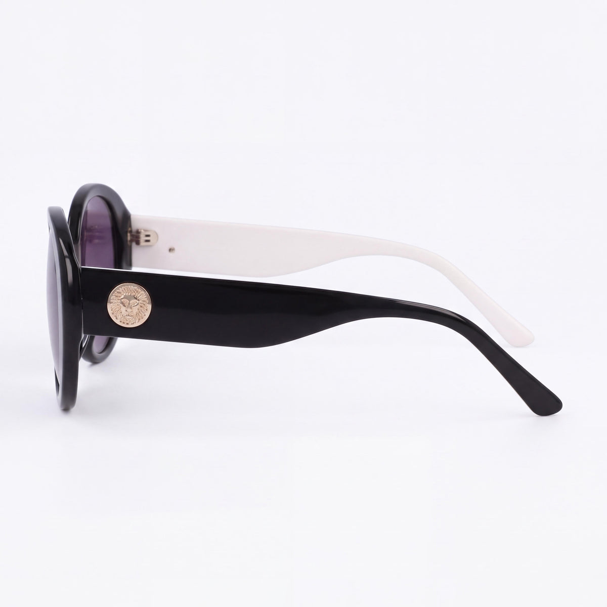Anne Klein Ak7090 Women's Classic Acetate Black Frame Multicolor Polycarbonate Lens Eyewear 54-17-145, Photo 2