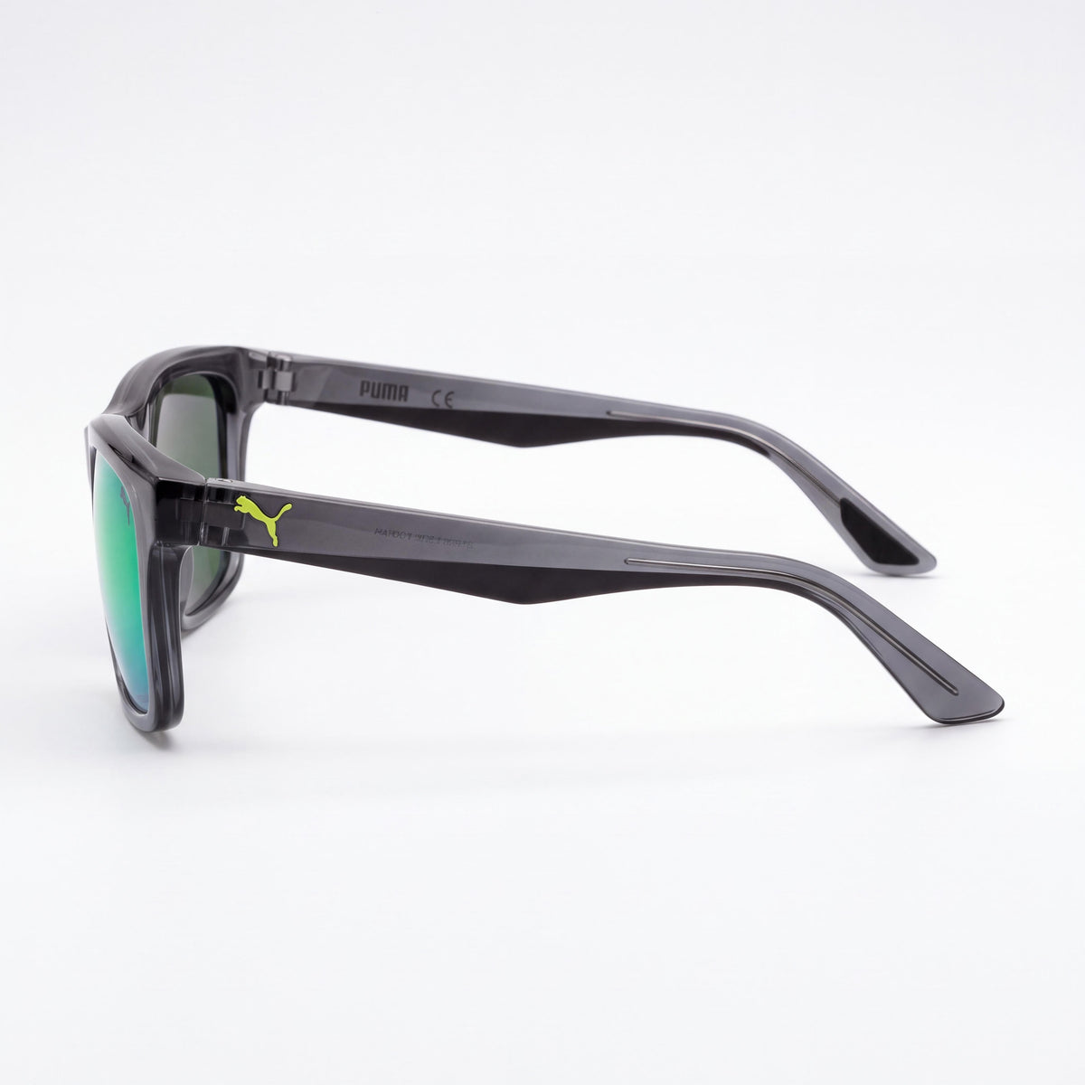 Gafas de sol para hombre PUMA Pu0402s-003 Sport Injection con montura gris, lentes rojas no polarizadas, 59 mm, Photo 3