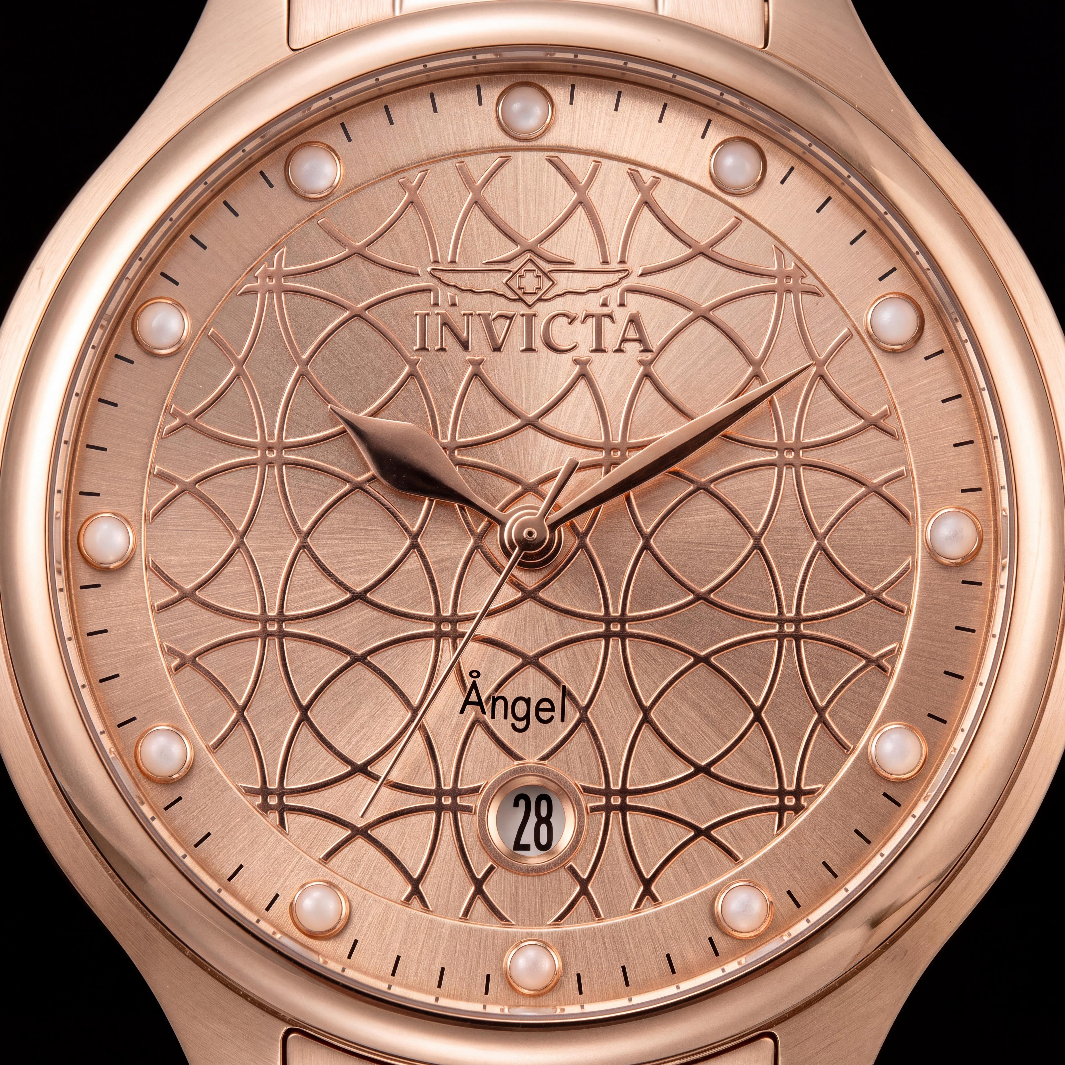 Invicta 35826 bracelet Women's Rose Gold Tone Stainless Steel 38mm Case Diameter Water Resistant Watch, Photo 2