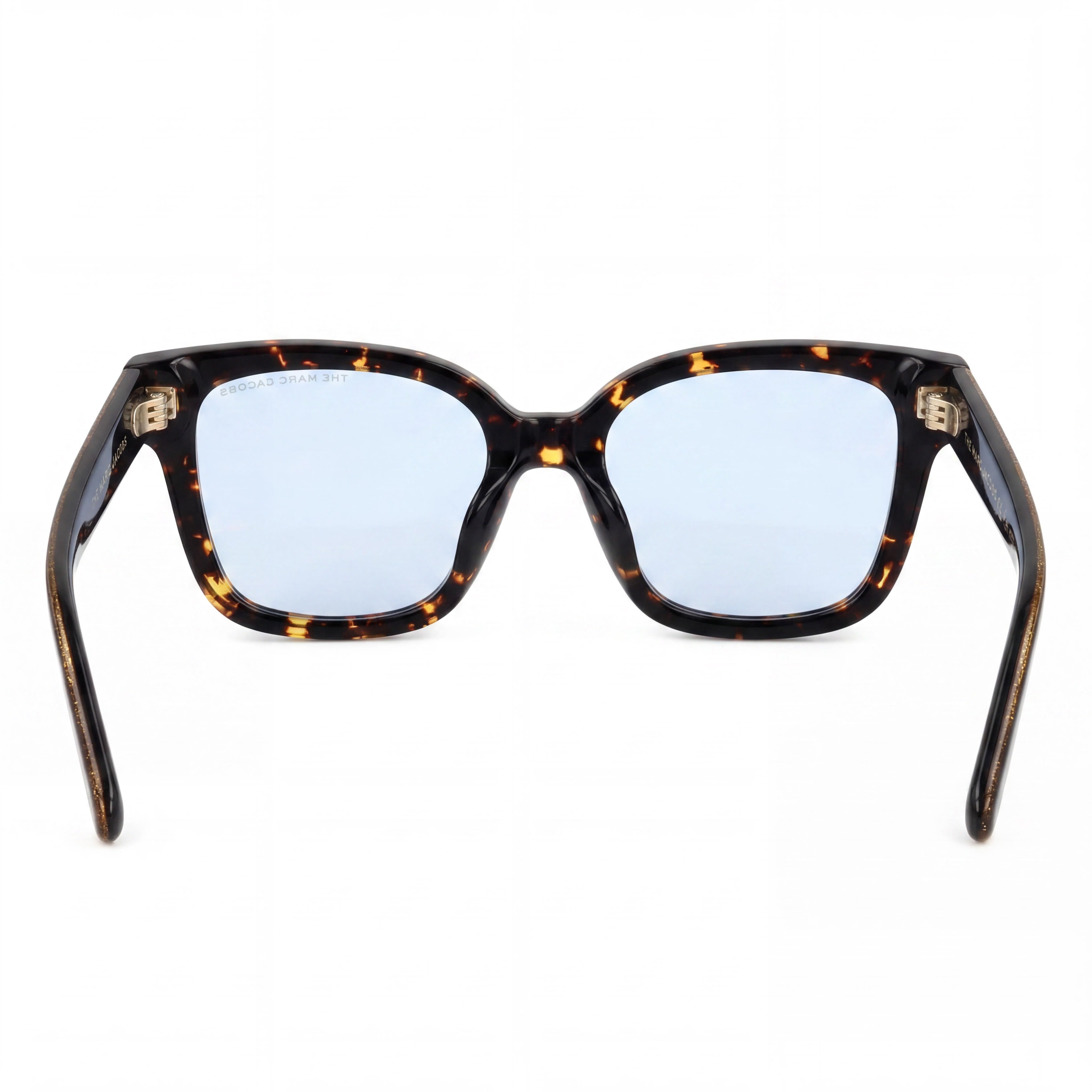 Gafas de sol Marc Jacobs Marc 458/S para mujer con montura de acetato, Habana Negro Azul, lente de 53mm con protección UV, Photo 4