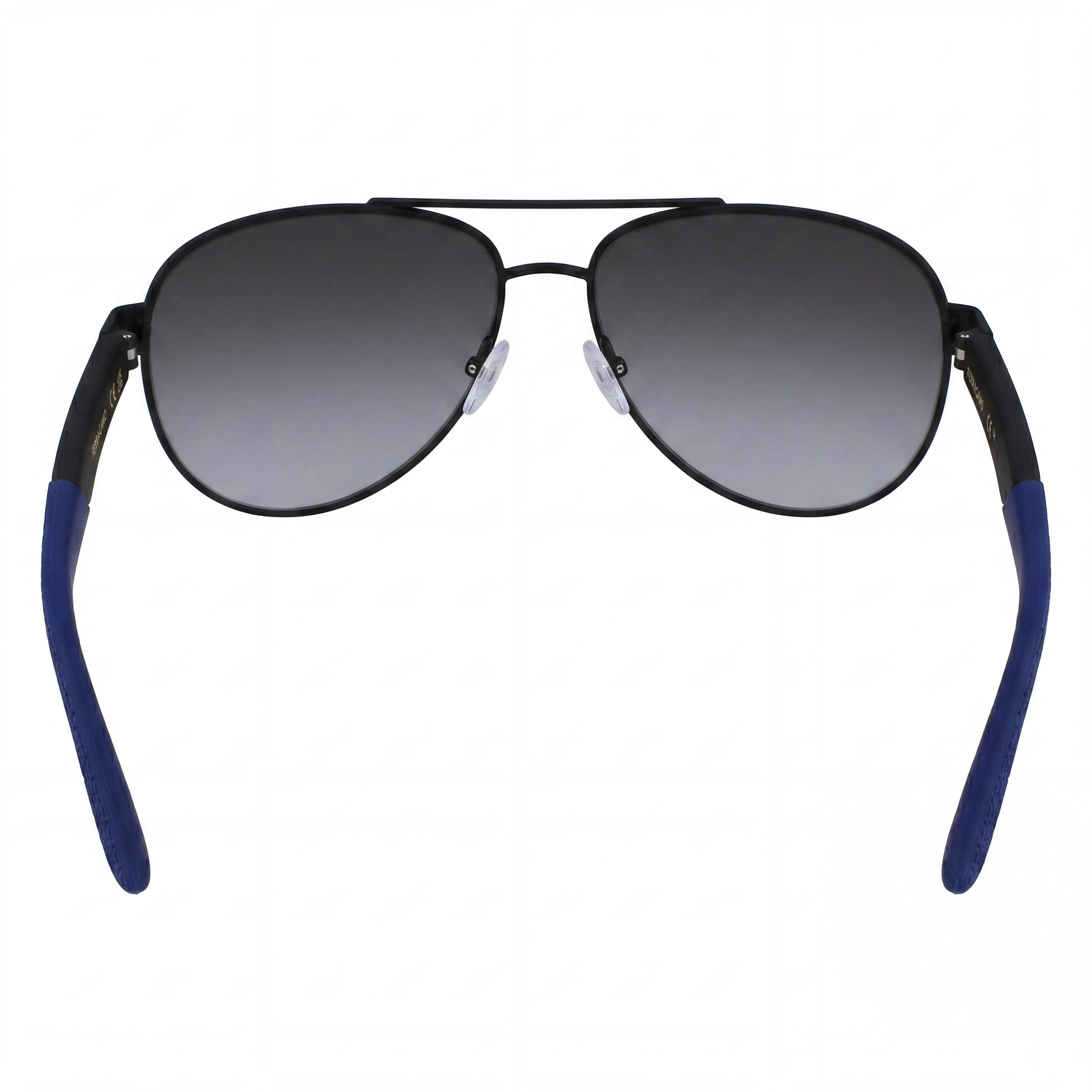 Salvatore Ferragamo Sf275sn Unisex Stainless Steel Frame Matte Black 62mm Polycarbonate UV Protected Non-Polarized, Photo 4