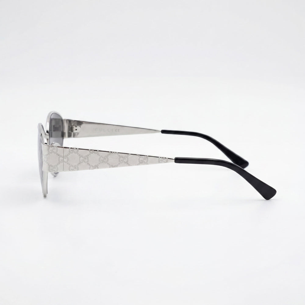 Gucci GG1853S-002 Modern Unisex Sunglasses - Black Frame, Black Lenses (Bridge 18mm, Temple 145mm)