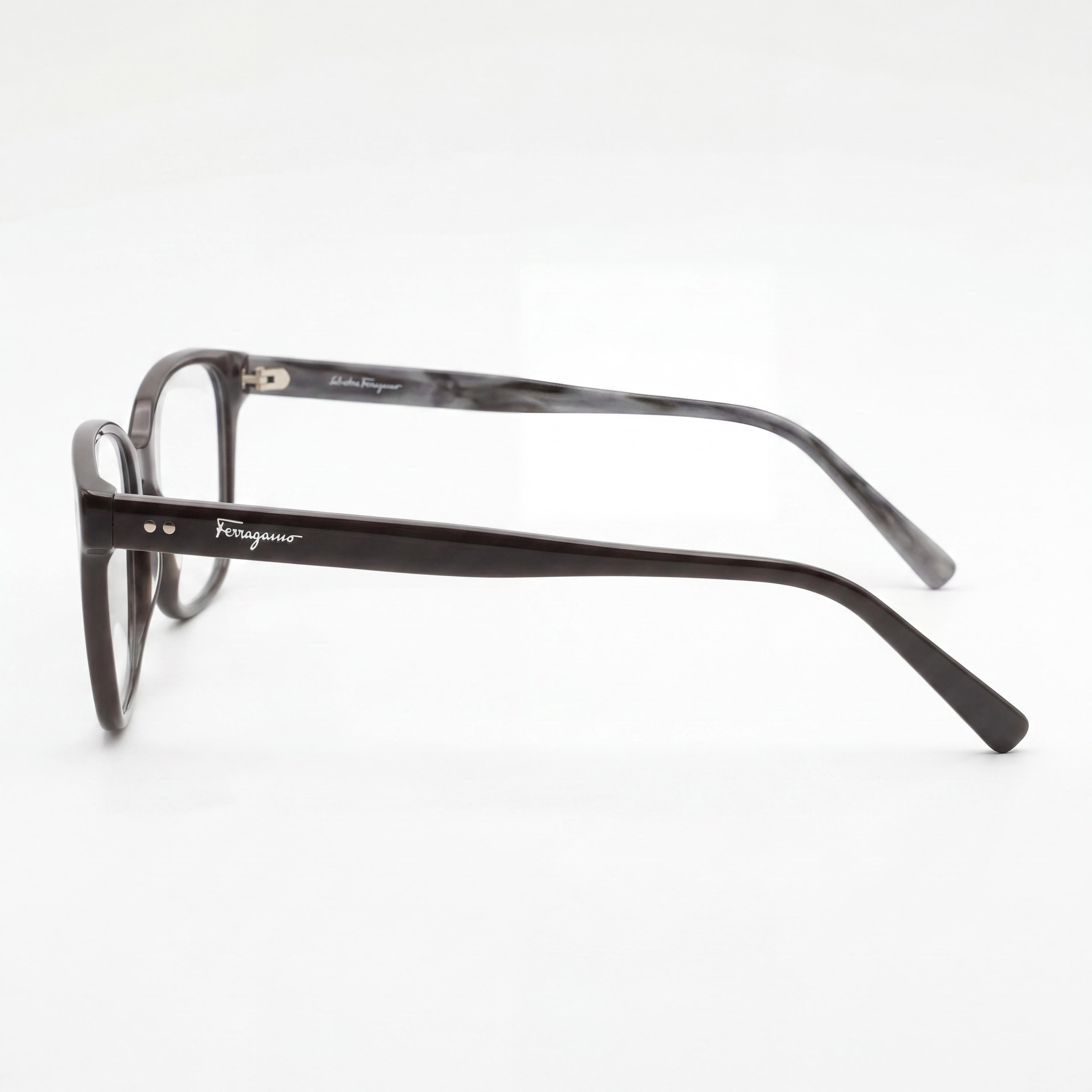 Salvatore Ferragamo SF2928 Gafas Unisex Rectangulares Modernas de Acetato Negro 52mm, Photo 2