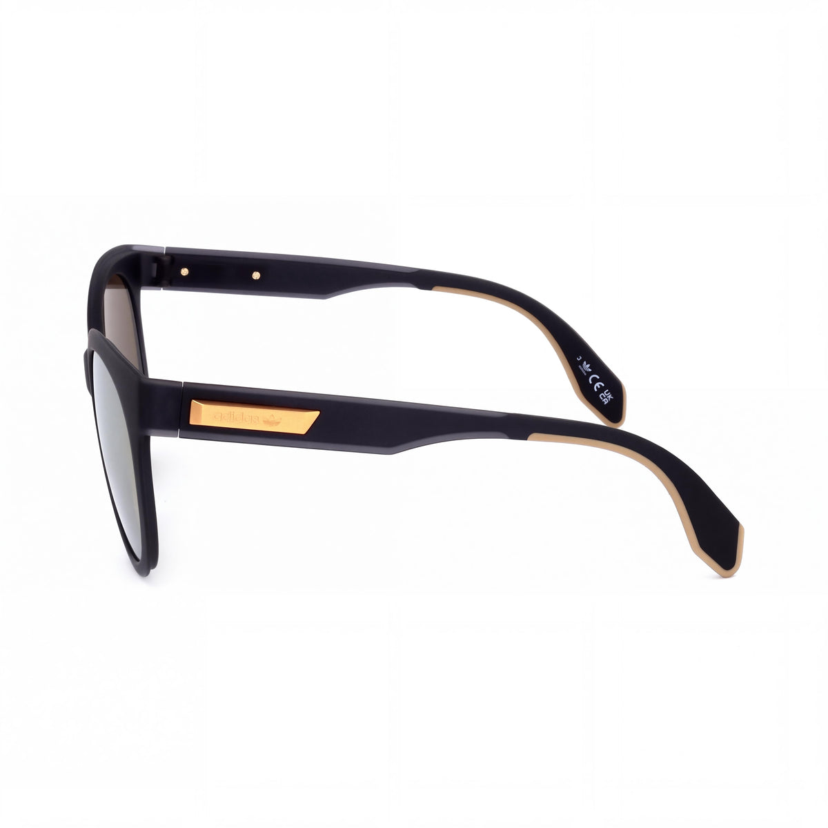 adidas Originals Casual Women's Sunglasses with Grey INJECTED Frame and Brown Mirror Lenses 52/20/140, Photo 3