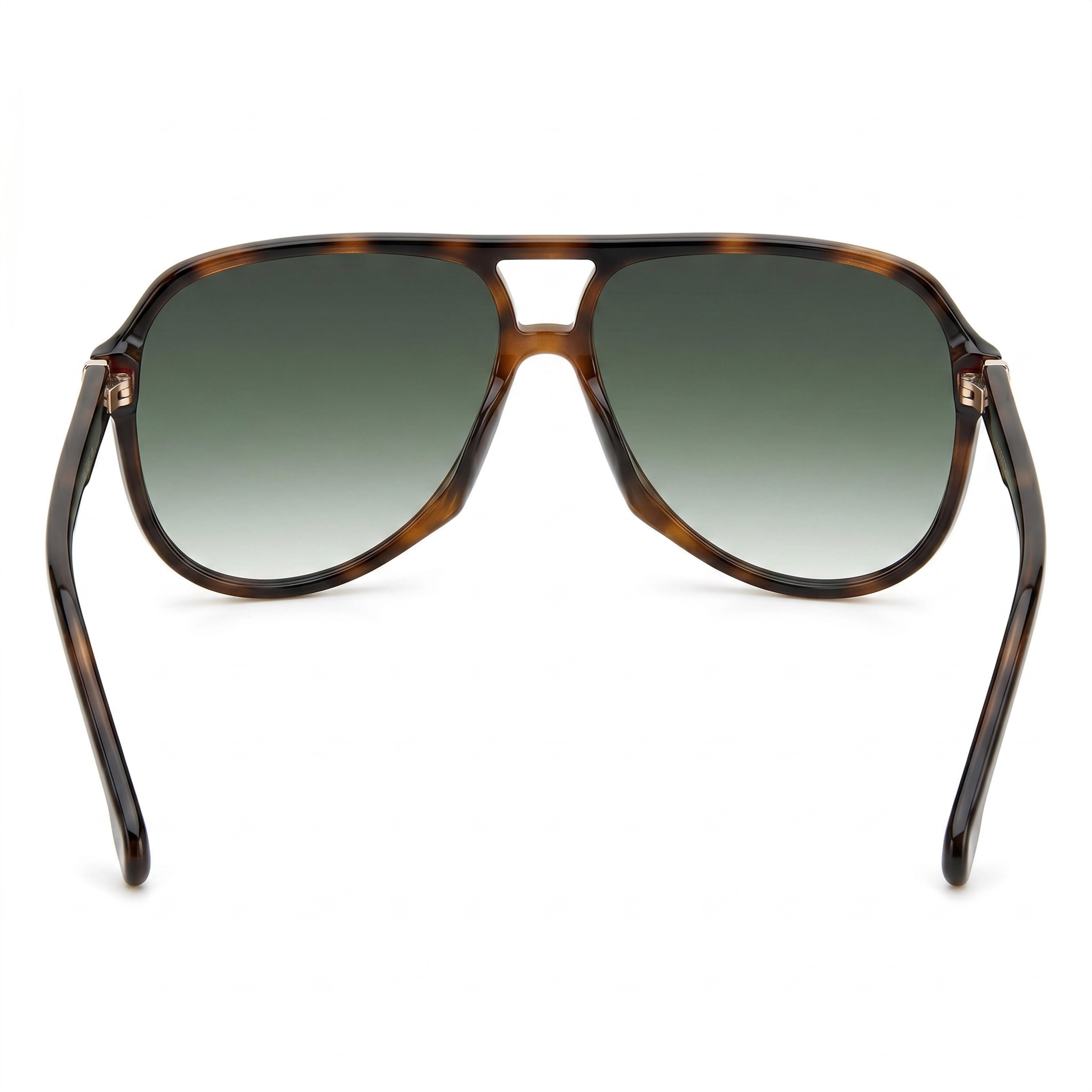 Carrera 1045/S Unisex Polyamide Pilot UV Protection Non-Polarized Sunglasses Havana Green Gradient 61mm, Photo 3