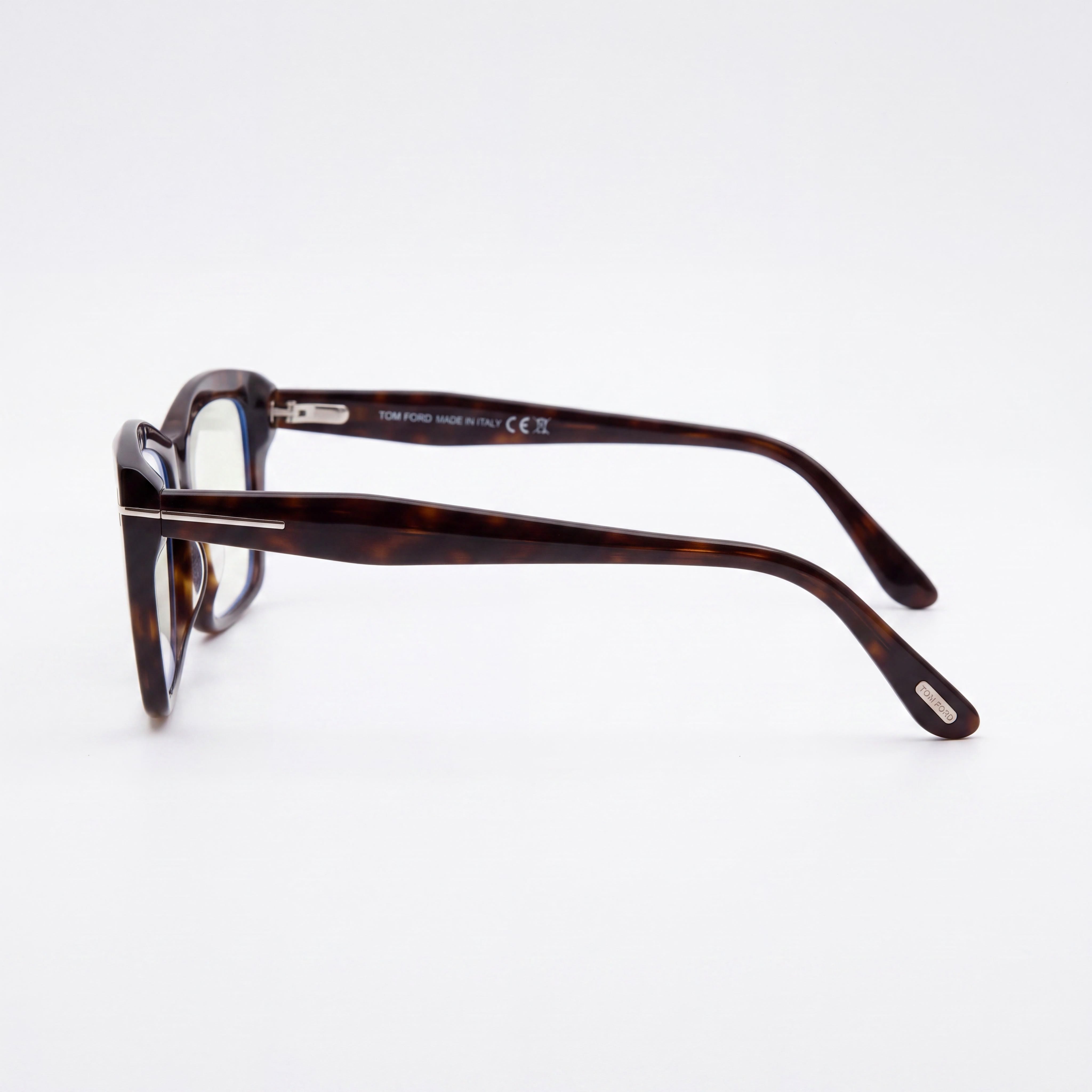 Women's Marcolin Ft6065-b Dark Havana Blue Filter Plastic Non- Eyeglasses 55-16-140, Photo 2