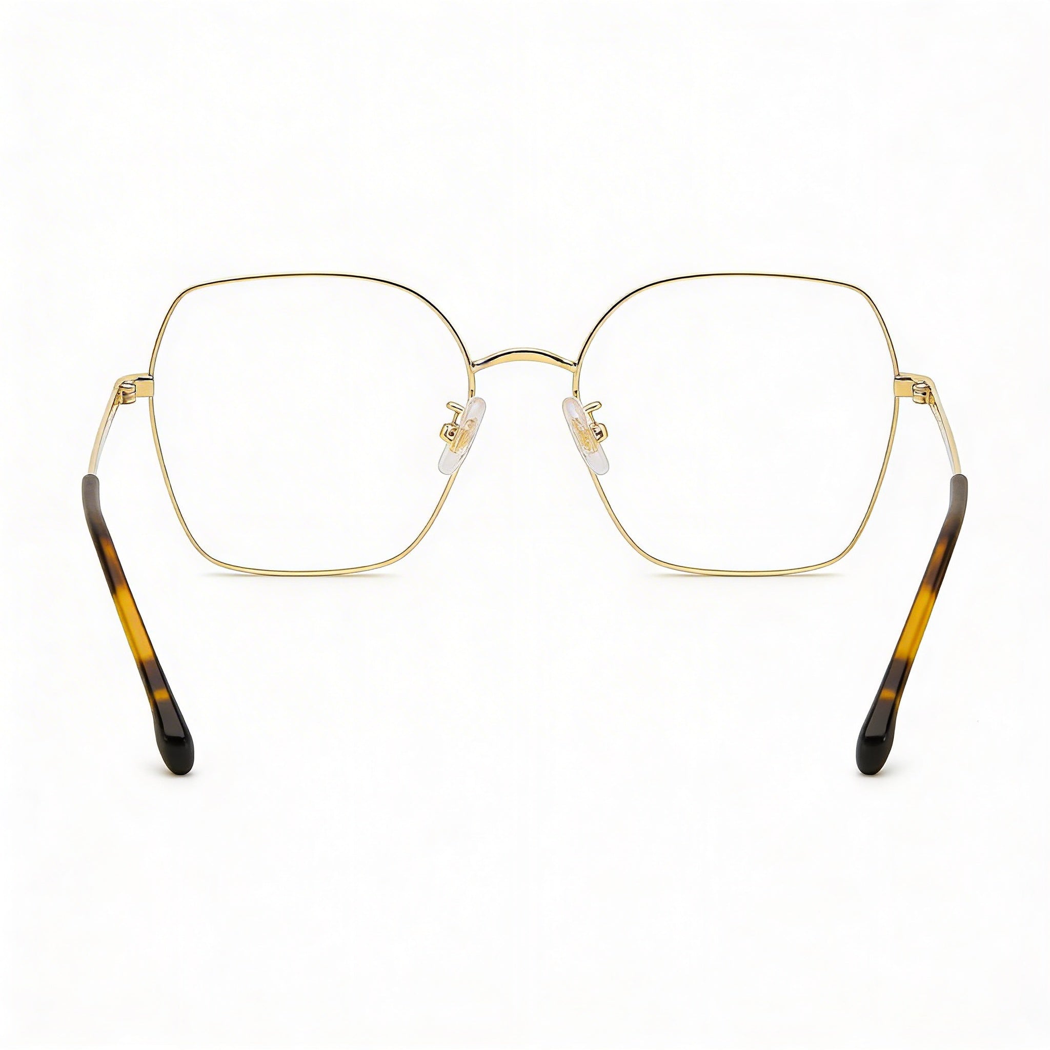 Gafas Carrera 3035 para mujer con montura de acero inoxidable color marfil dorado y lentes de policarbonato. Ancho de lente: 53 mm. Puente: 140 mm. Patillas: 18 mm., Photo 2