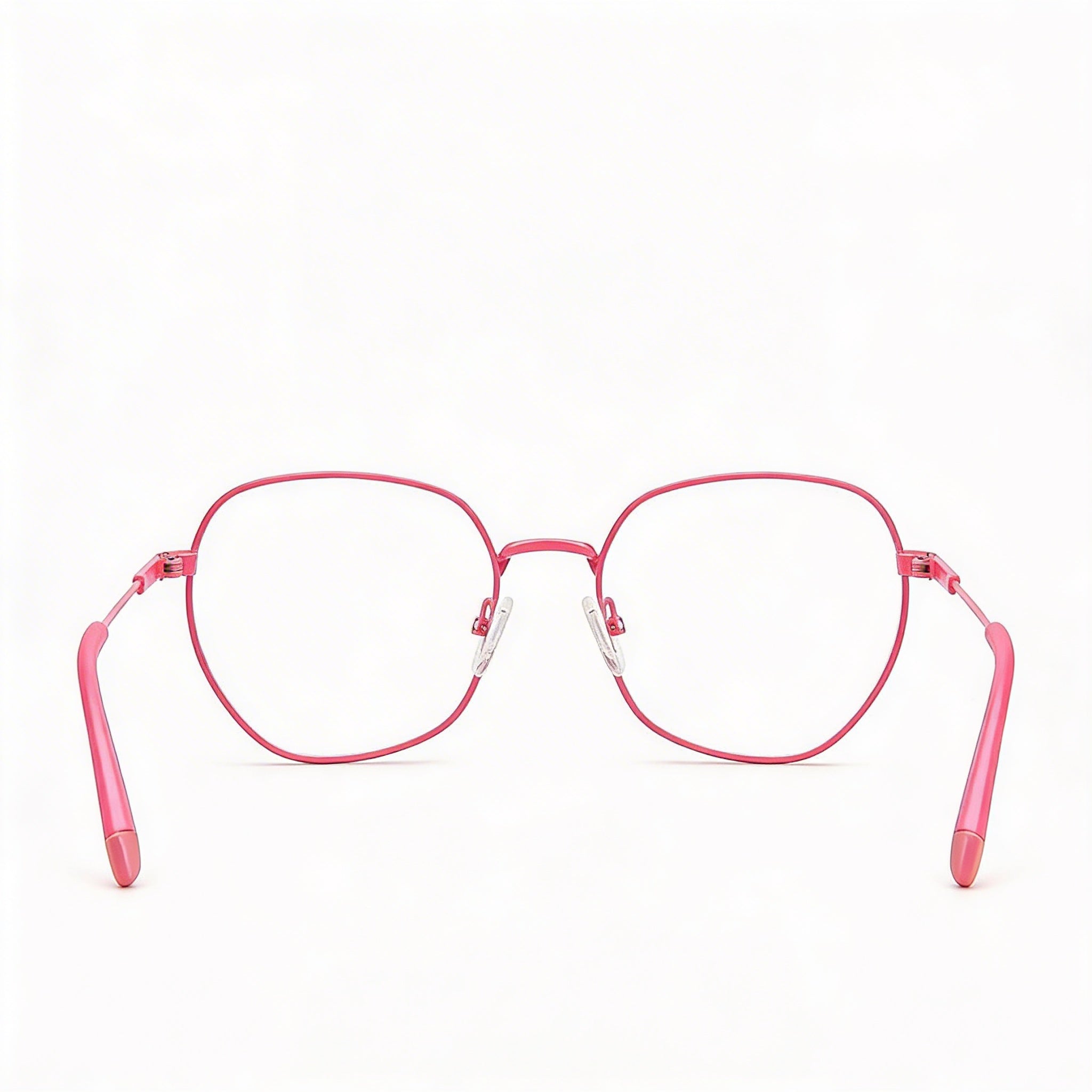 Polaroid Pld D450 Women's Pink Metal Eyeglasses with Non- Lenses, , 54mm Lens Width, Photo 2