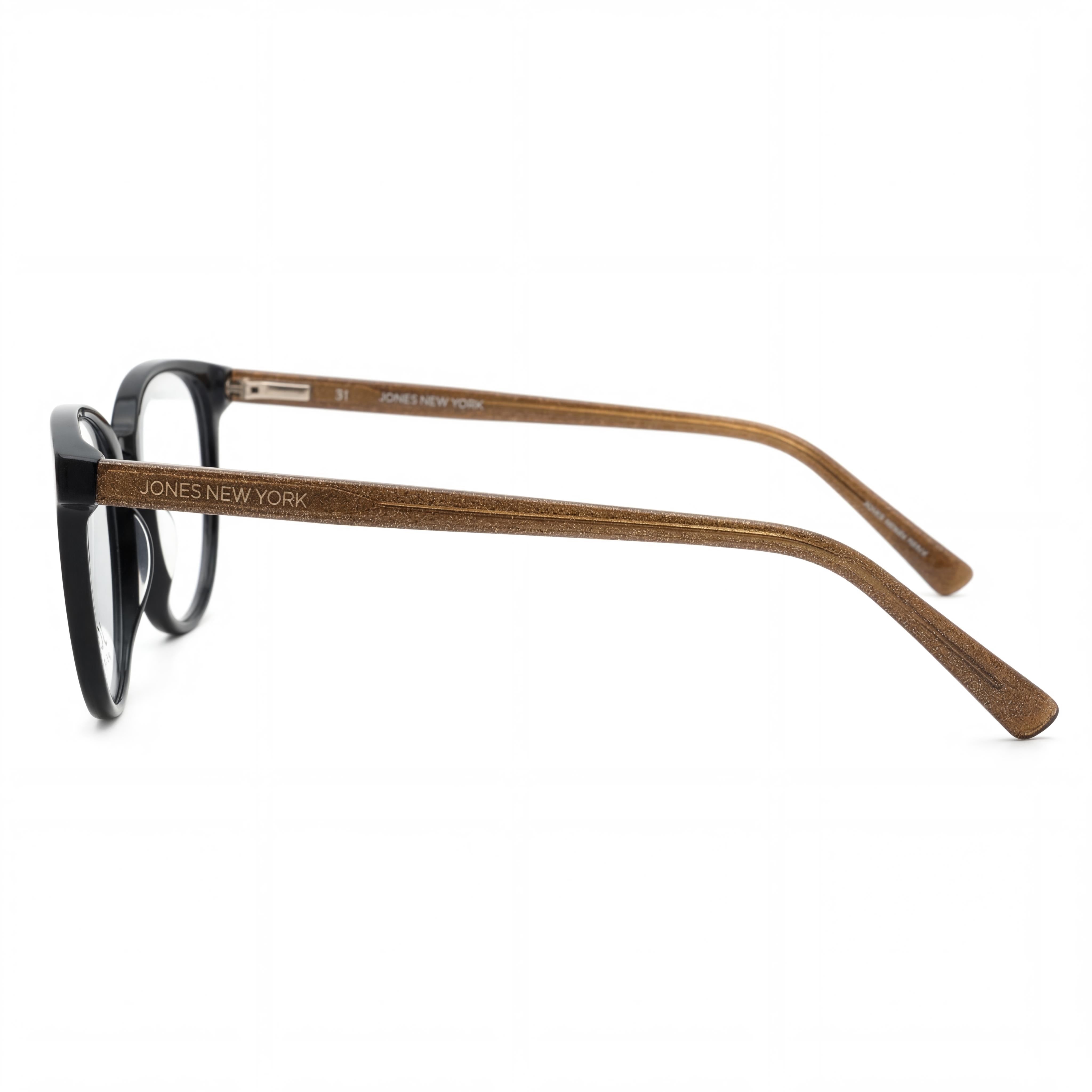 Gafas de sol polarizadas Jones New York J776 para mujer con montura de plástico dorada, lentes de 51 mm, puente de 18 mm y patillas de 135 mm., Photo 2