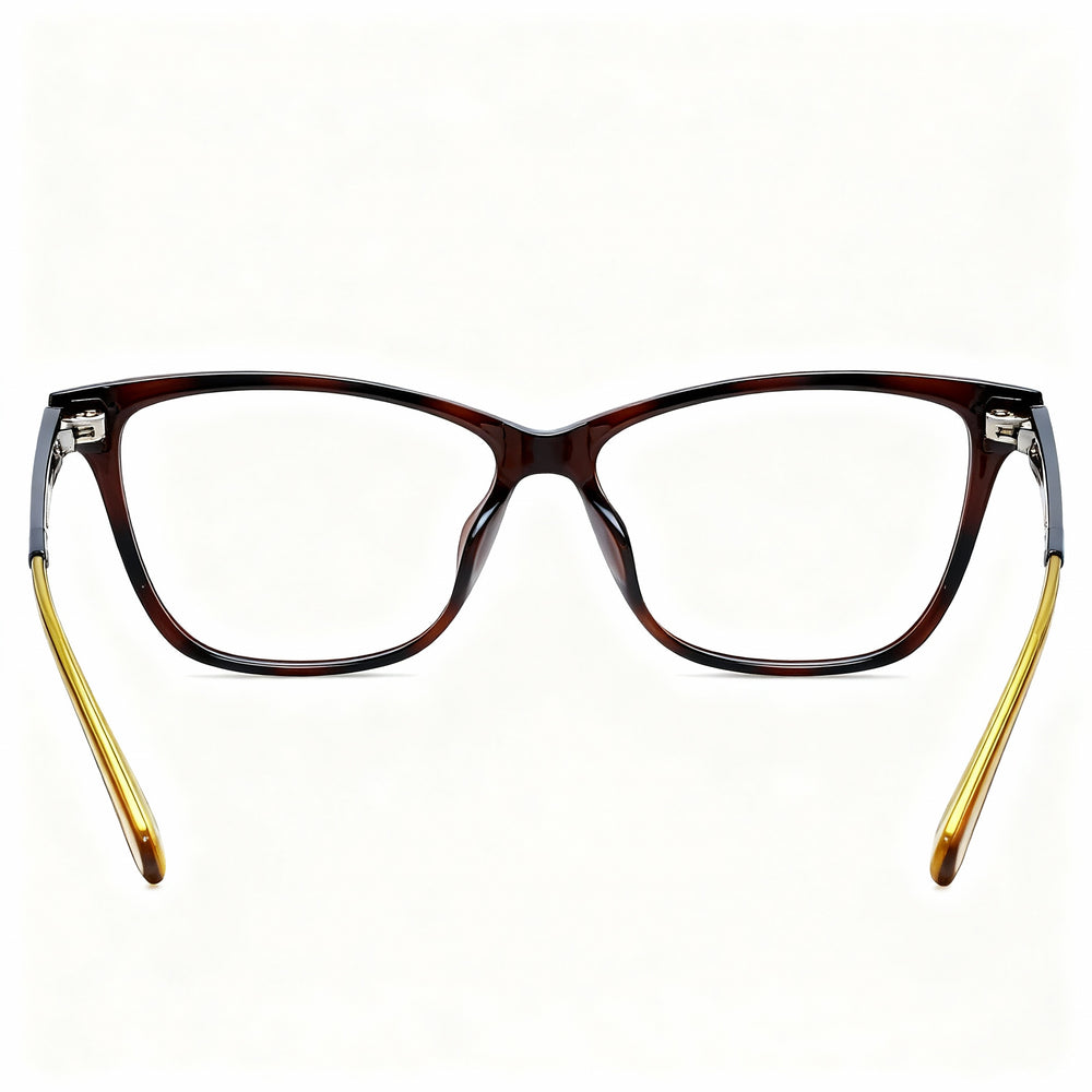 Max & Co. Modern MO5038 Women's Eyeglasses, Dark Havana Injected Frame, Clear Plastic Lenses 56-13-140
