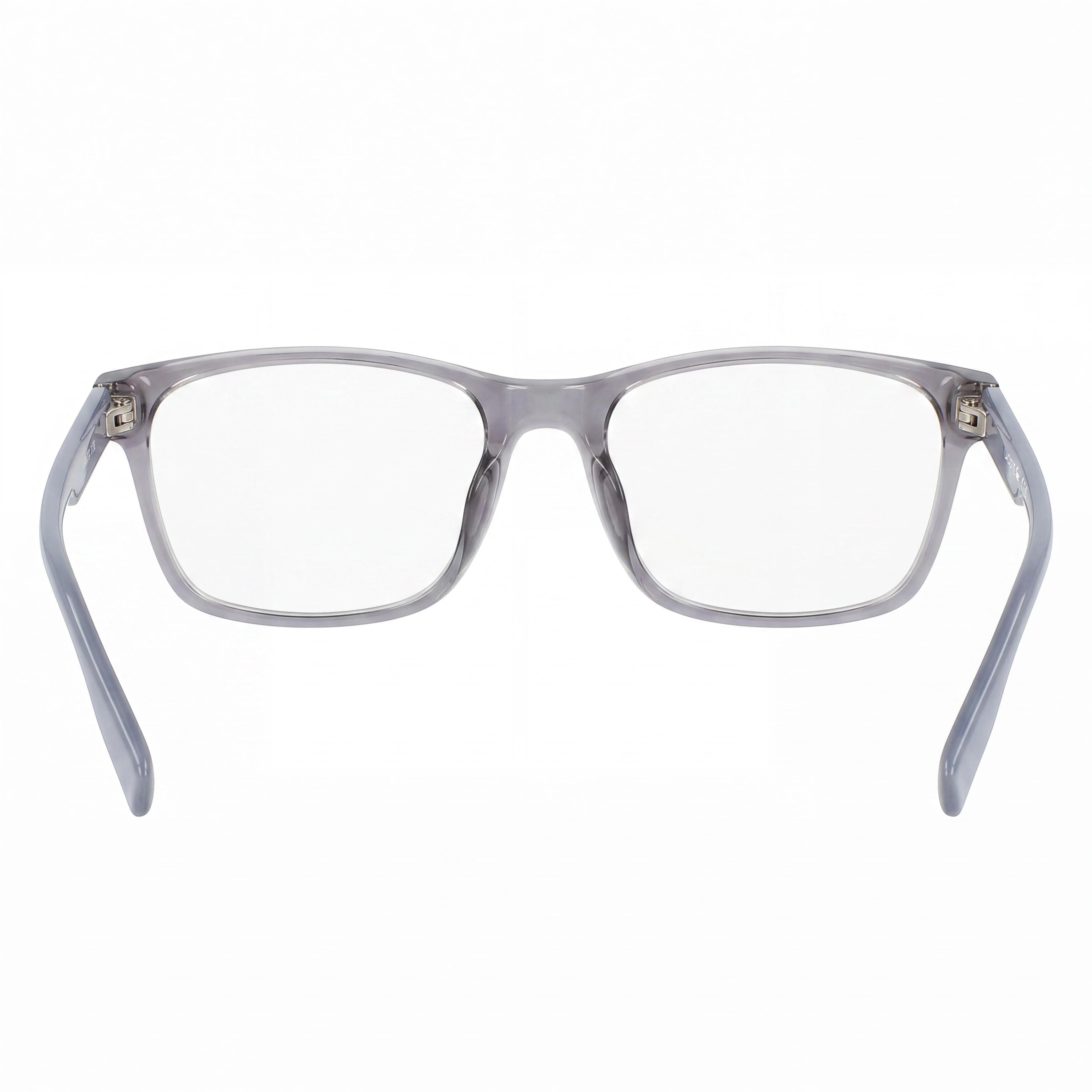 Gafas de sol rectangulares Lacoste L2930LB para hombre, montura inyectada, montura gris con lentes de policarbonato gris, 54 mm, Photo 4