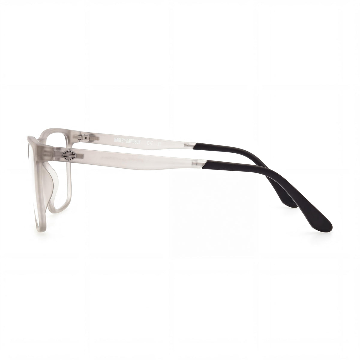 Harley-Davidson HD50020 Matte Grey Rectangle Eyeglasses for Men, Photo 2