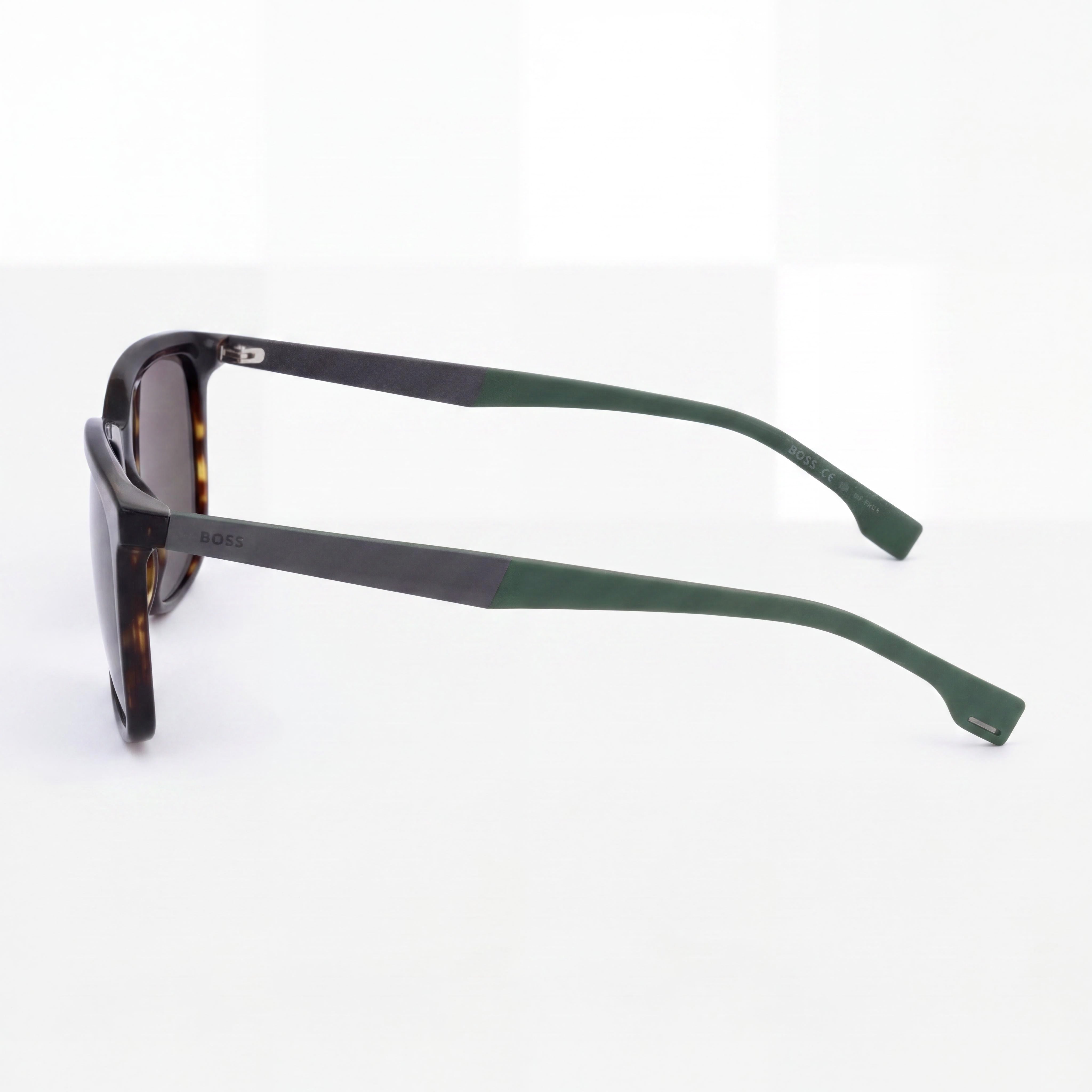 Hugo Boss BOSS 1579/S Havana Rectangle Sunglasses for Men, 57mm, Photo 3