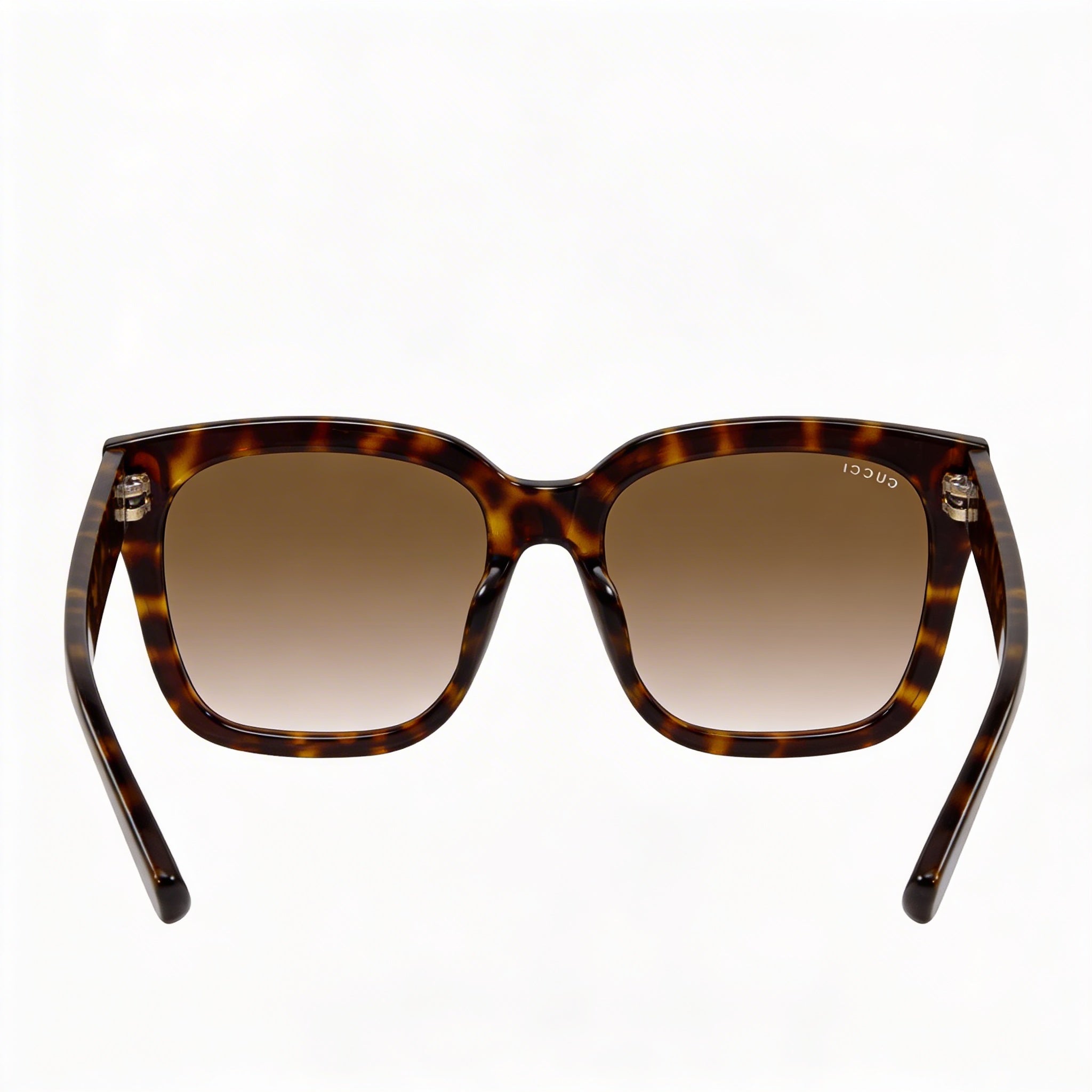 Gafas de sol Gucci Gg1338sk 002 para mujer, montura inyectada con logotipo dorado Havana, marrón degradado, UV, 54 mm, Photo 3