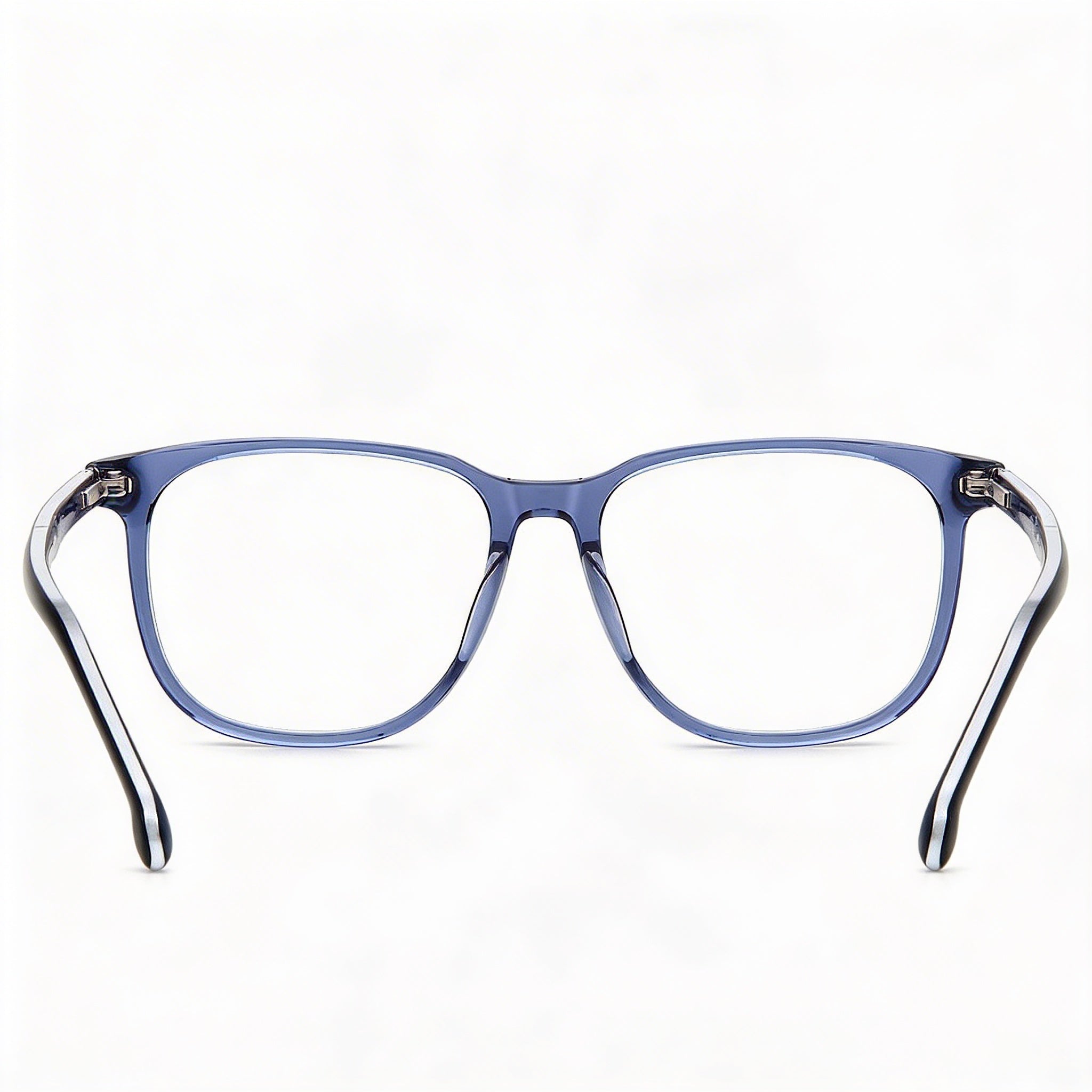 Gafas de sol unisex Carrera Carrera 308 con montura de acetato azul y lentes de policarbonato azul de 53 mm, Photo 4