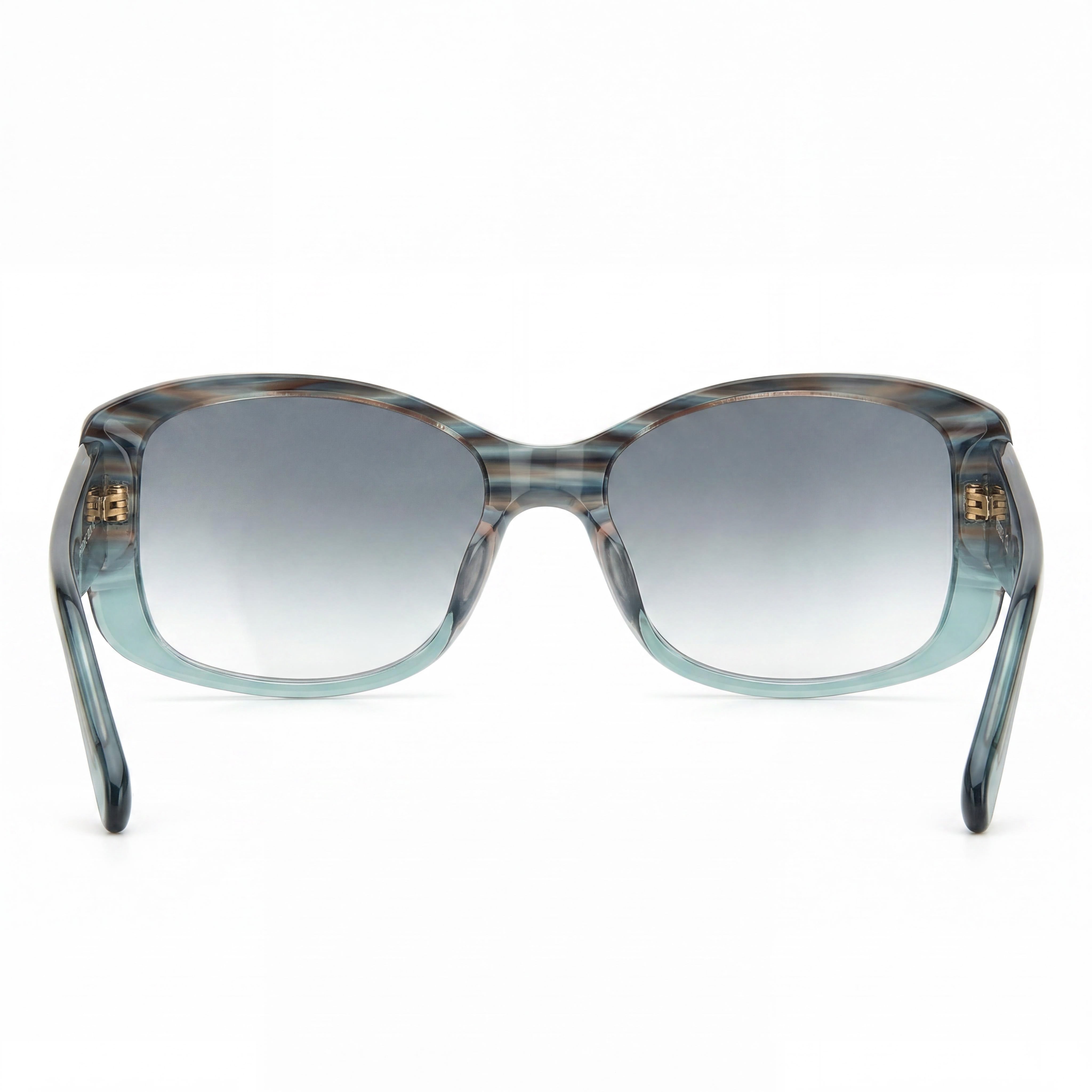 Fossil Fos 2138/S Women's Teal Blue Plastic Green Shaded Non-Polarized Sunglasses 54mm, Photo 3