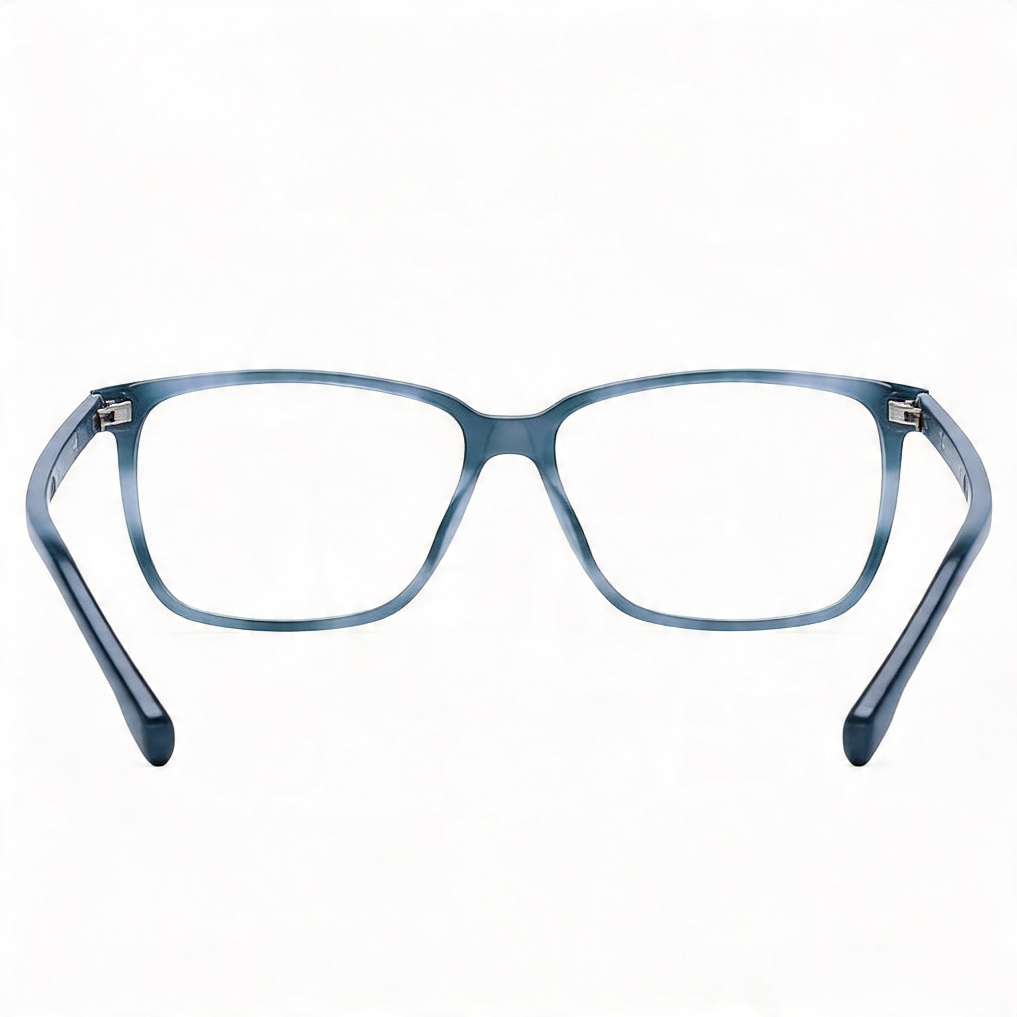 Hugo Boss Boss 1300/U Unisex Plastic Blue Havana Frame Polycarbonate Transparent Lenses 57mm, Photo 2