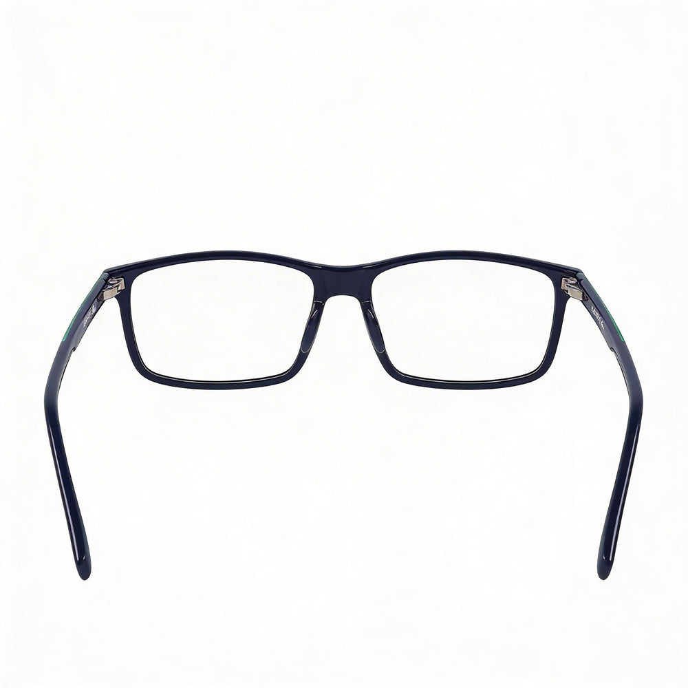 Gafas de Vista Unisex Casual Lacoste Azules con Lentes de Plástico, Ancho de Lente 54mm, Puente 17mm, Patilla 145mm