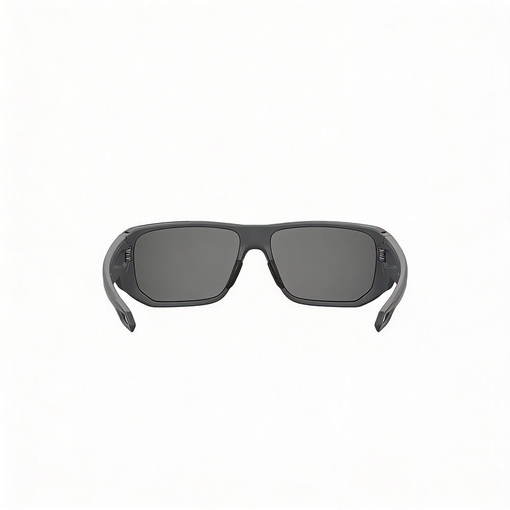 Under Armour Ua Attack 2 Unisex Polyamide Frame Polarized UV Protection Sunglasses, Matte Gray, Grey Lenses 63-16-130