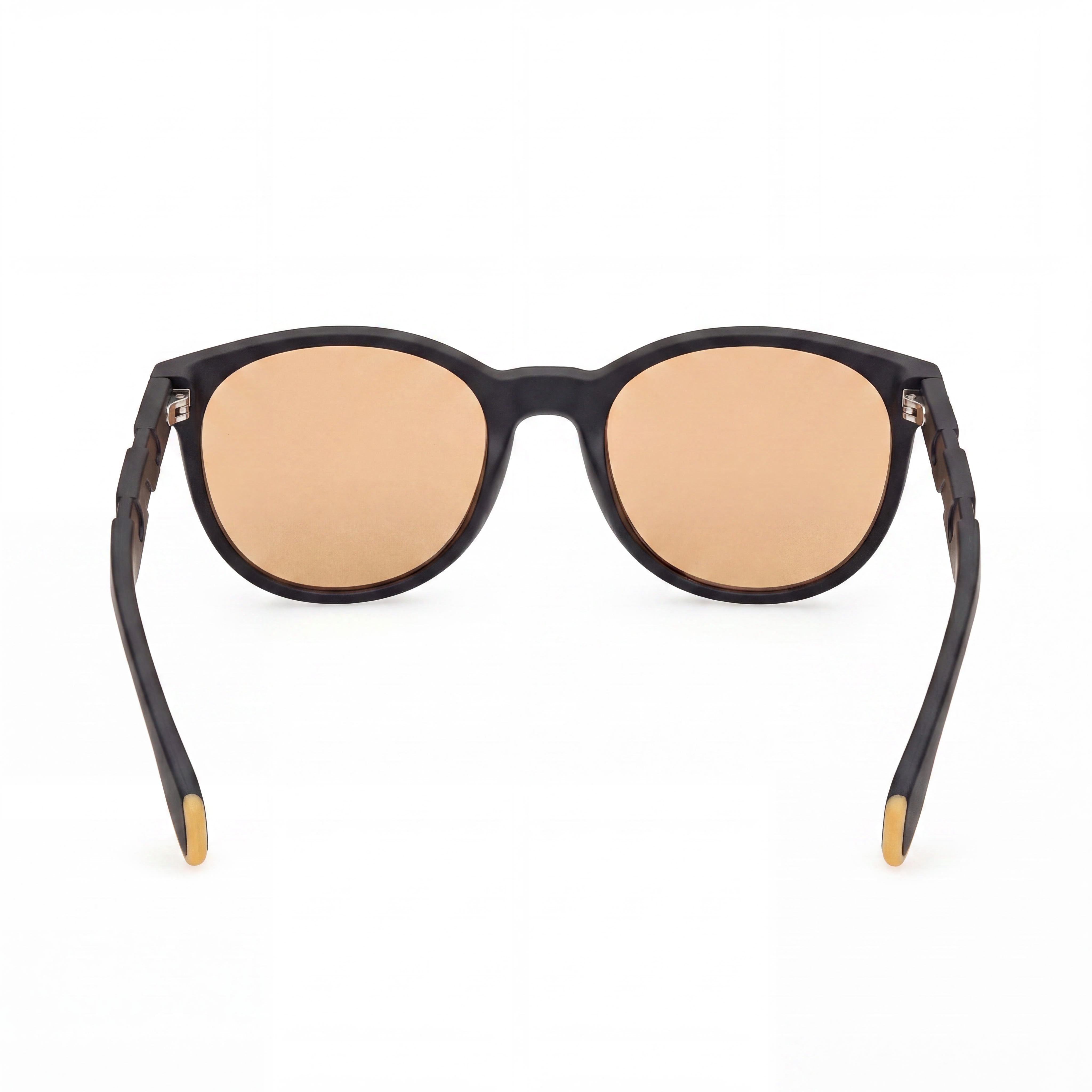 Gafas de sol adidas unisex con protección UV, montura de plástico, lentes de policarbonato, negro mate, espejo marrón 53mm, Photo 4