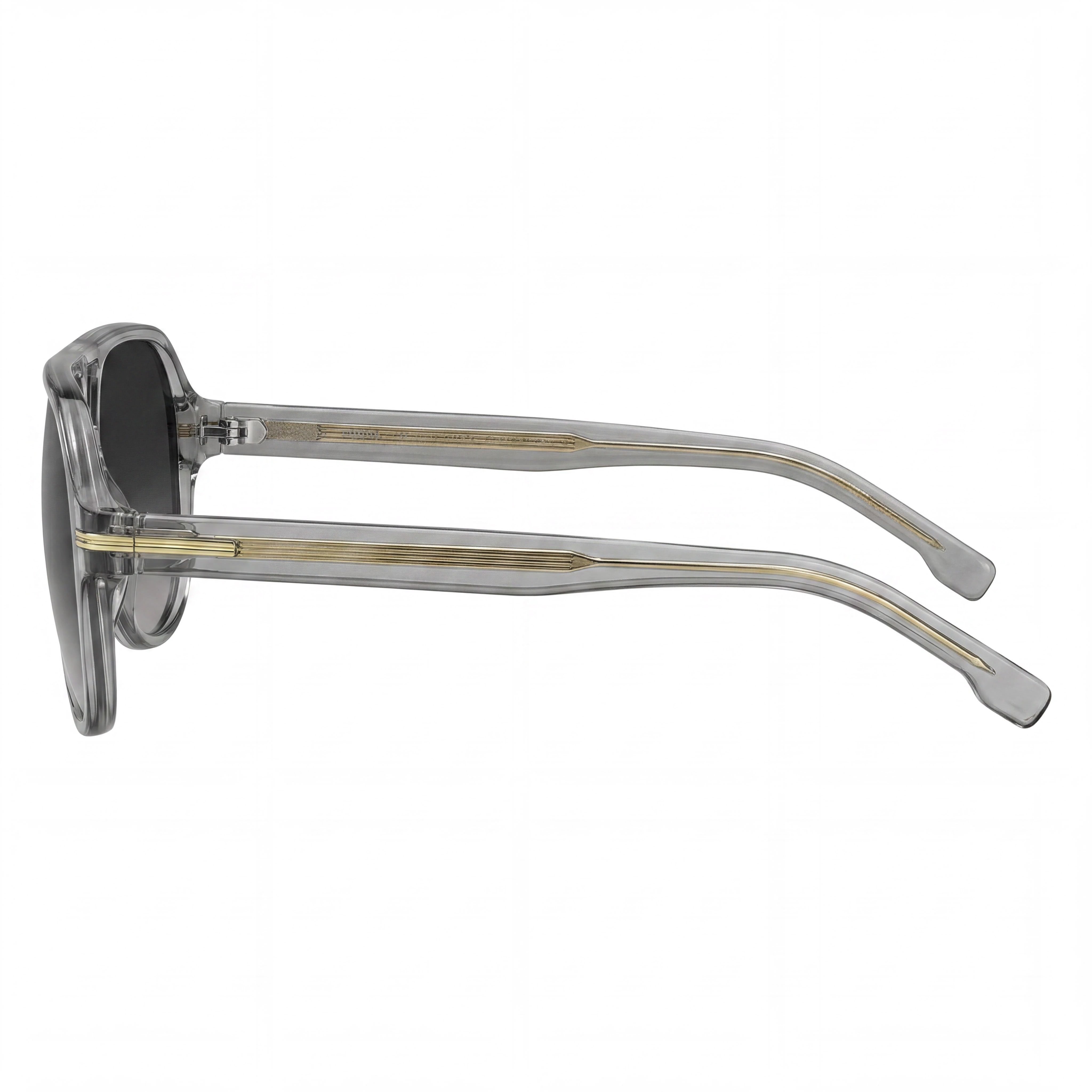 Hugo Boss BOSS 1507/S Women's Rectangular Eco Acetate Dark Grey Gradient Sunglasses 59-12-145, Photo 3